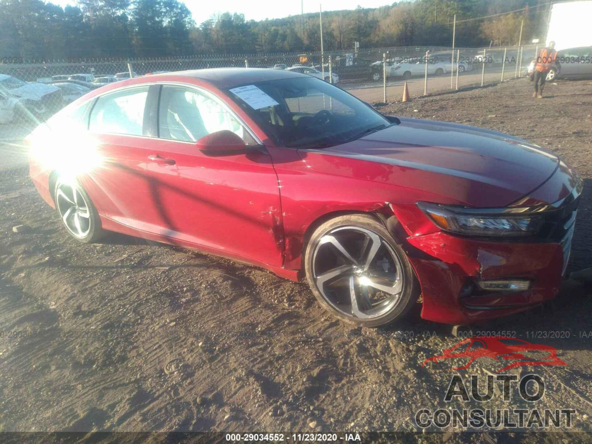 HONDA ACCORD SEDAN 2019 - 1HGCV1F39KA118178