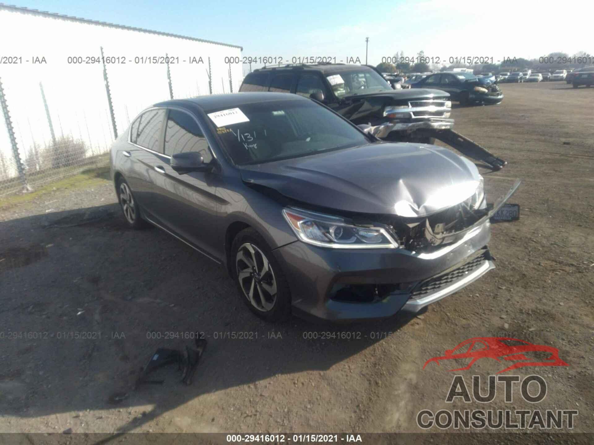 HONDA ACCORD SEDAN 2016 - 1HGCR2F77GA228067