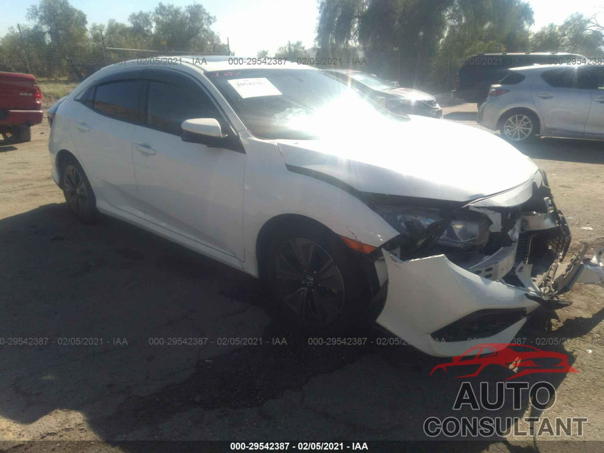HONDA CIVIC HATCHBACK 2017 - SHHFK7H59HU405170
