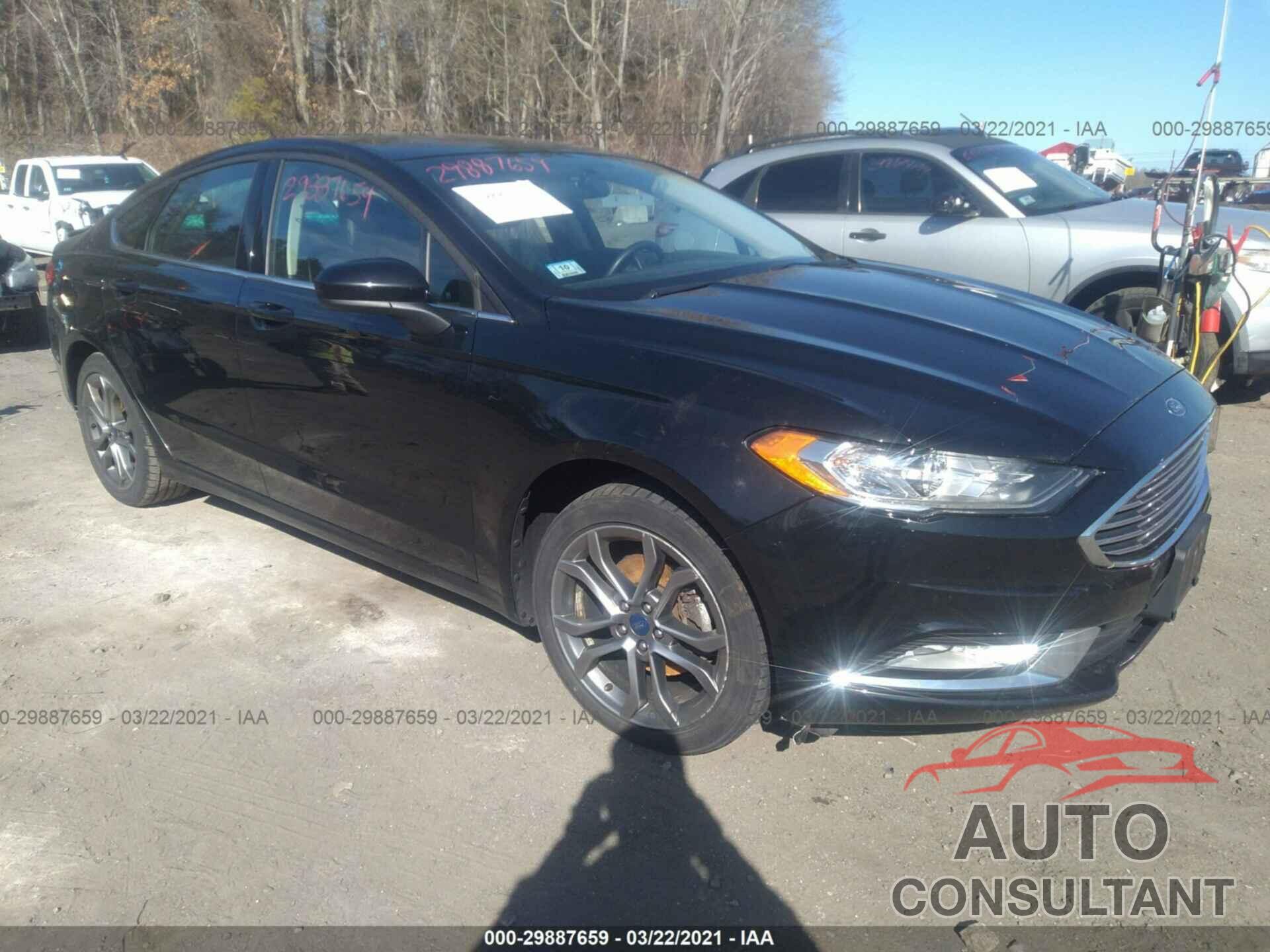 FORD FUSION 2017 - 3FA6P0T93HR308328