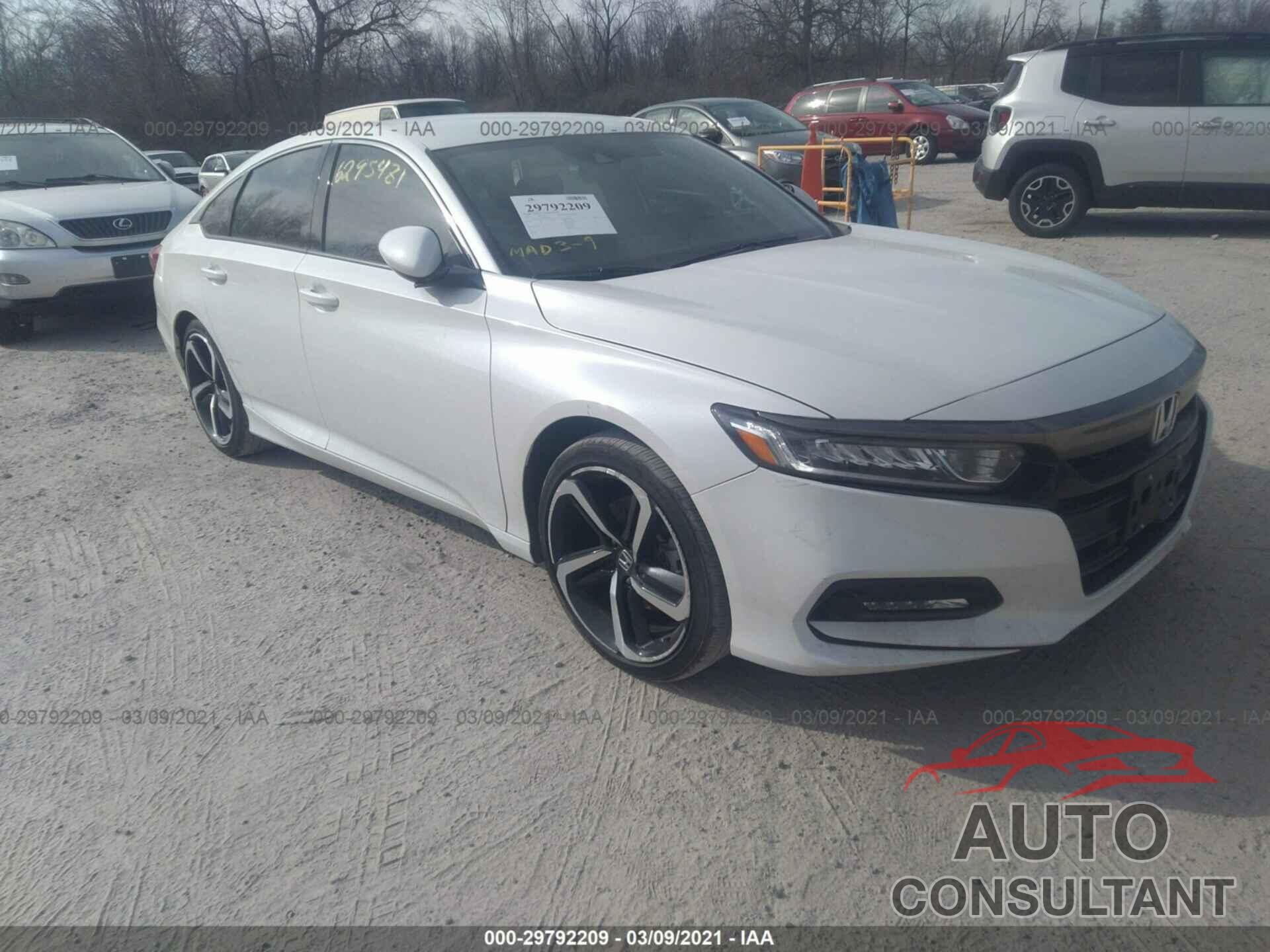 HONDA ACCORD SEDAN 2019 - 1HGCV1F31KA101603