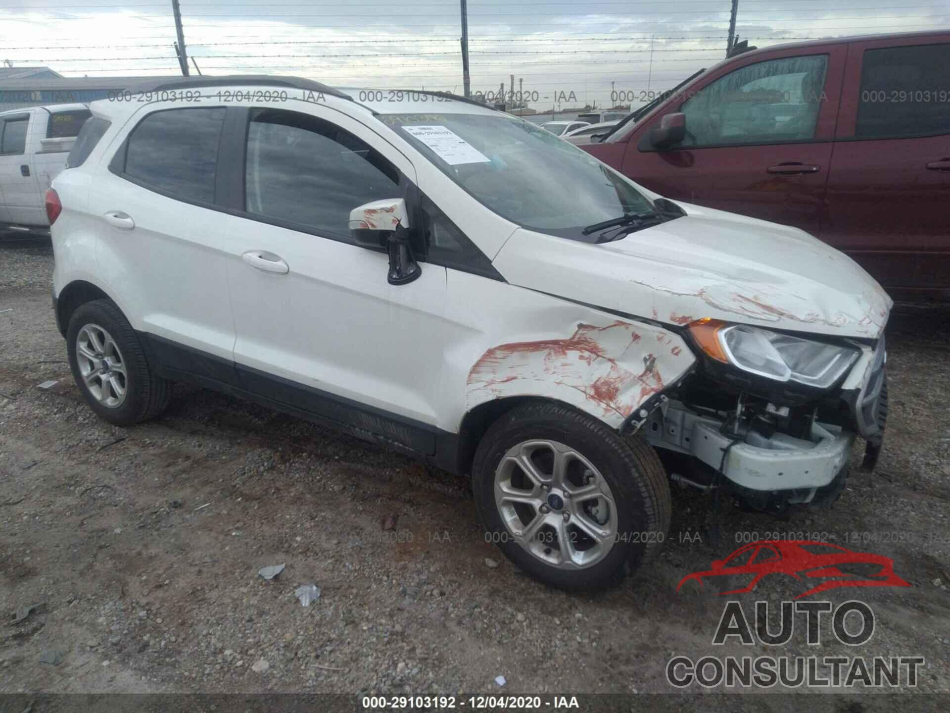 FORD ECOSPORT 2019 - MAJ3S2GE0KC287285