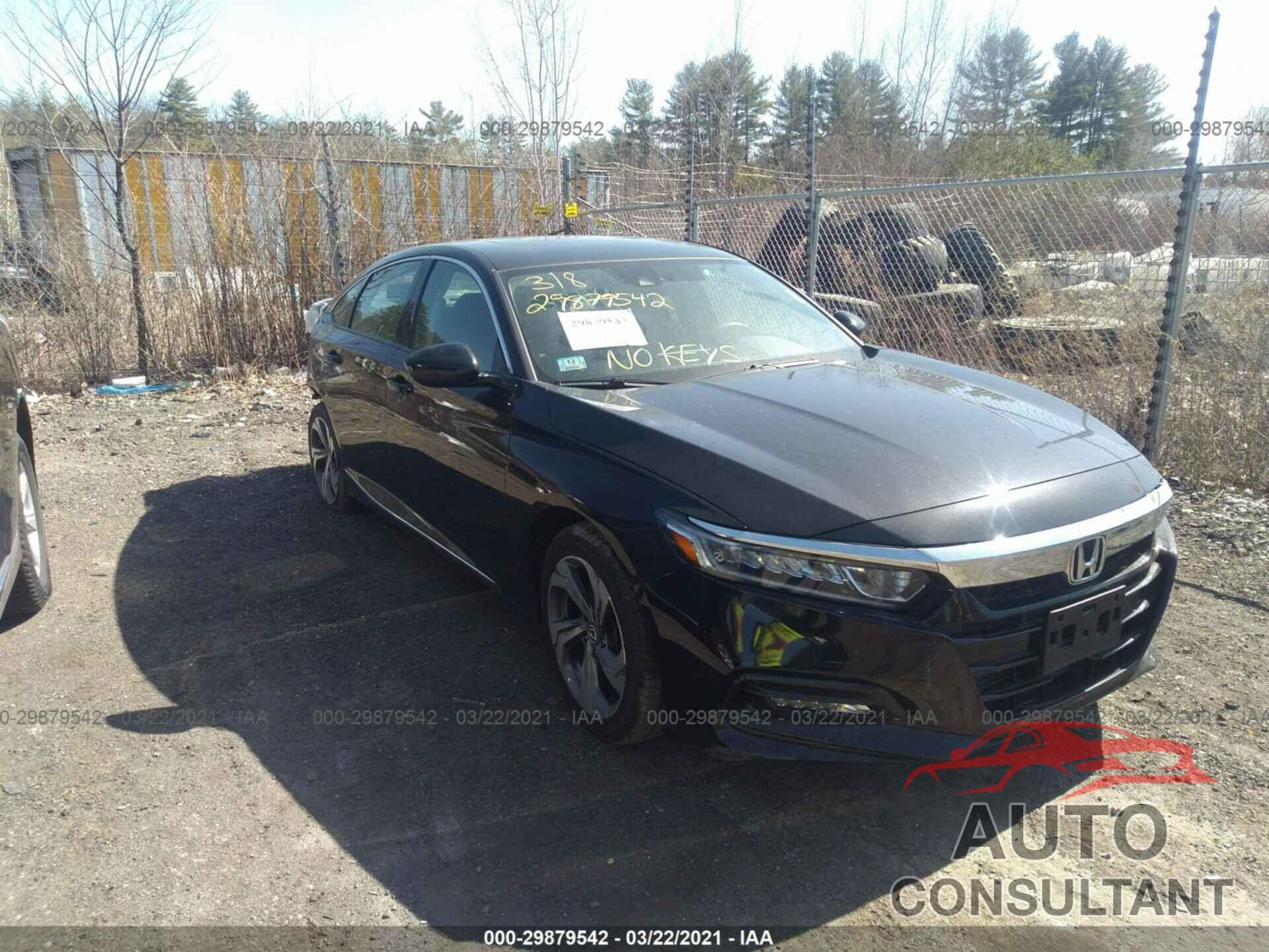 HONDA ACCORD SEDAN 2018 - 1HGCV1F43JA021999