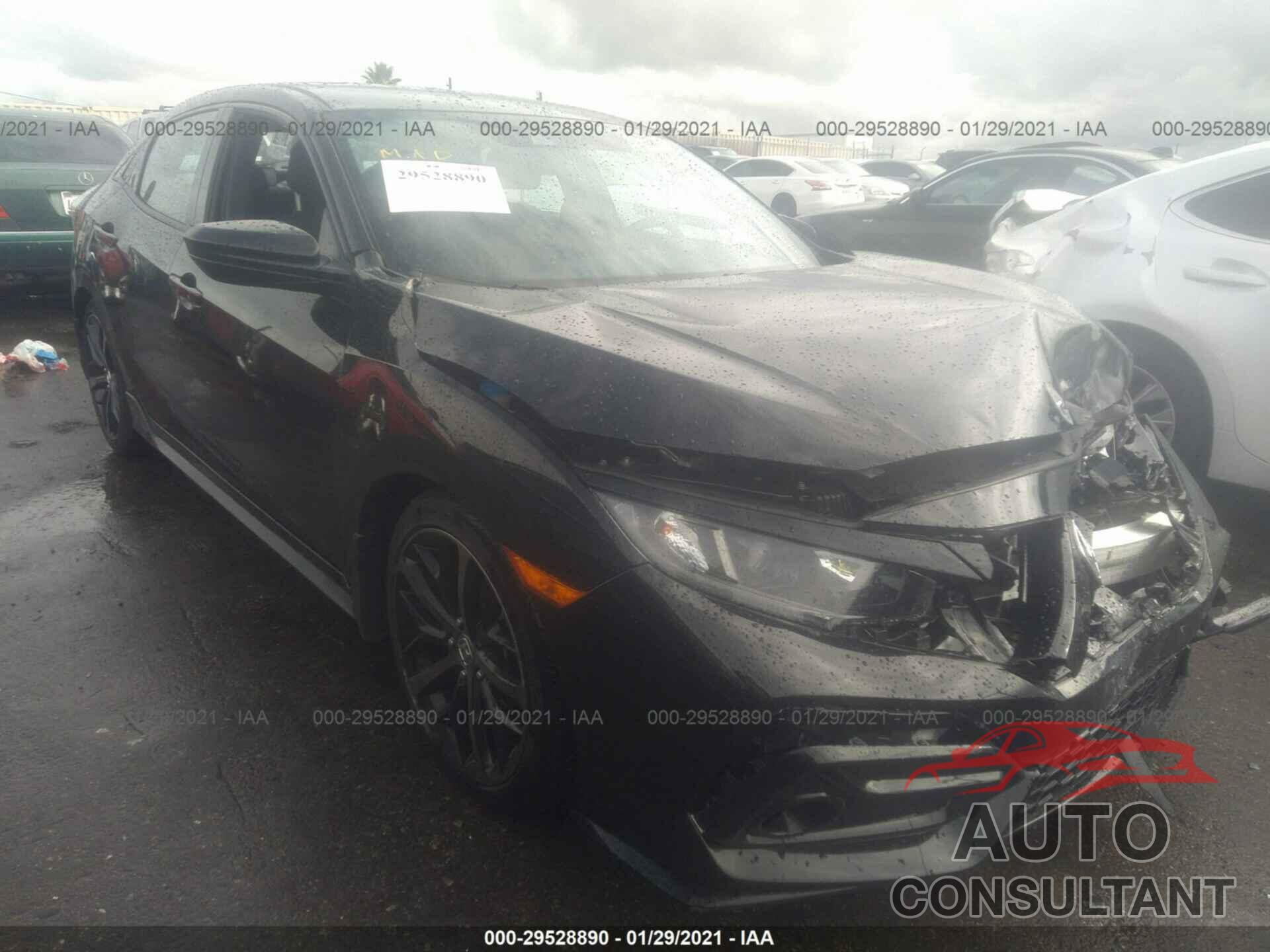 HONDA CIVIC HATCHBACK 2020 - SHHFK7H41LU420200
