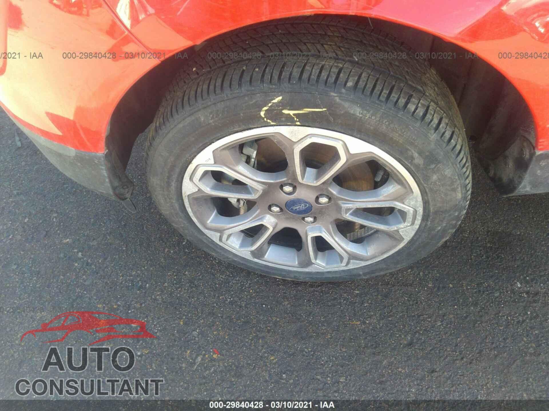 FORD ECOSPORT 2020 - MAJ6S3KL6LC367667