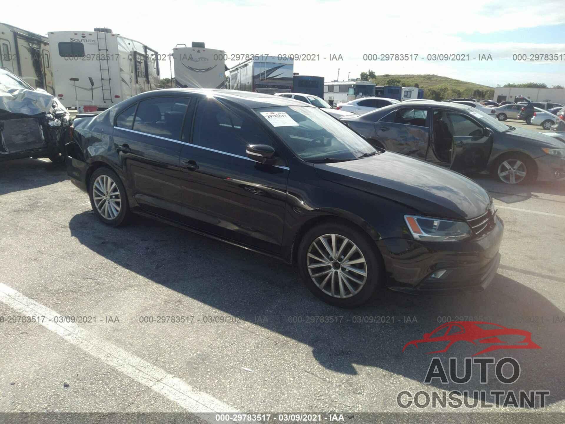 VOLKSWAGEN JETTA SEDAN 2016 - 3VWL07AJ6GM222205