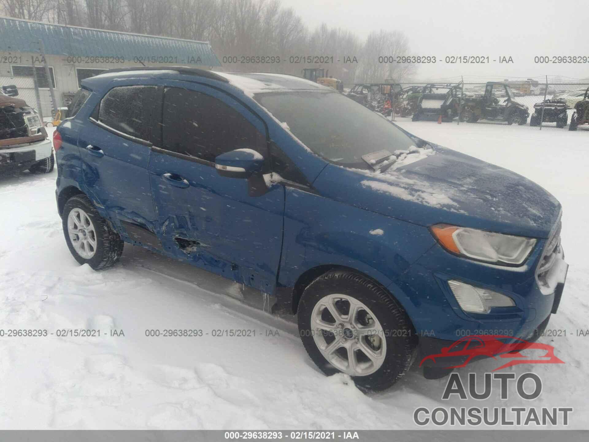 FORD ECOSPORT 2020 - MAJ3S2GE5LC353587