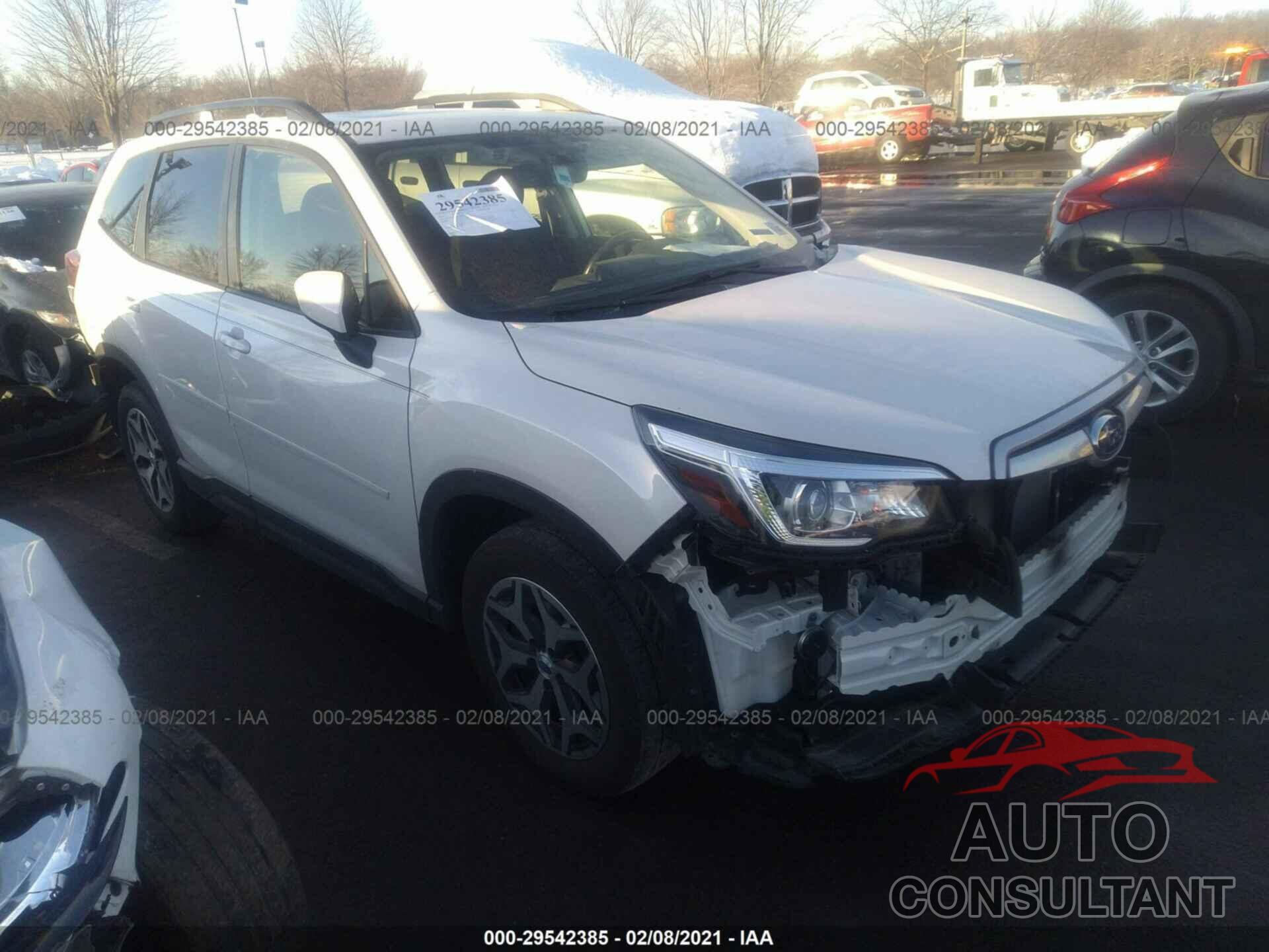 SUBARU FORESTER 2019 - JF2SKAGC4KH486584
