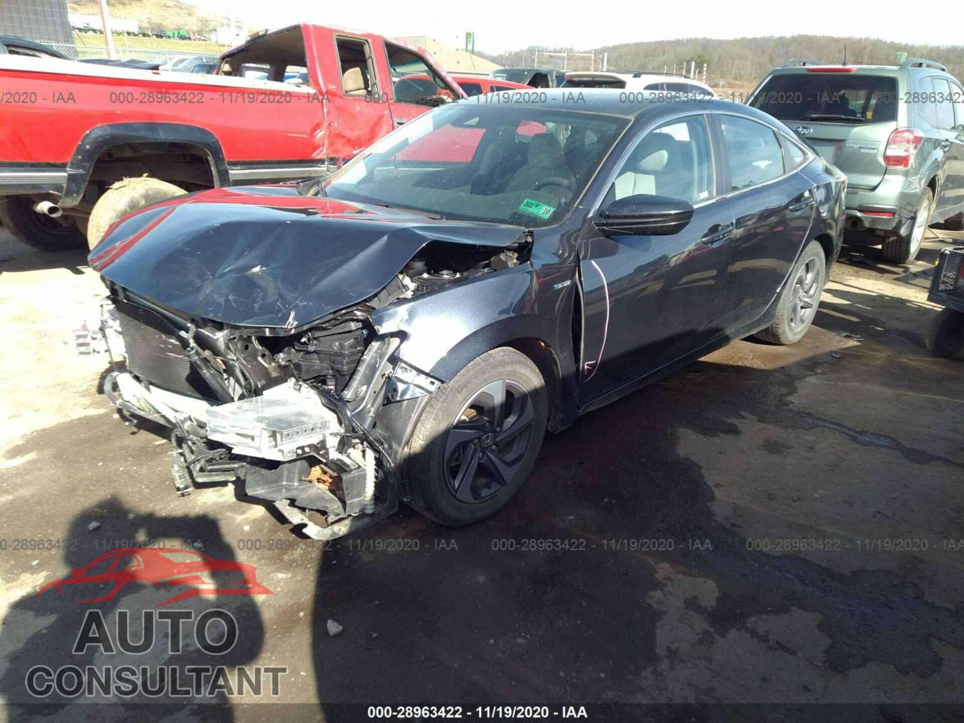 HONDA INSIGHT 2019 - 19XZE4F55KE032004