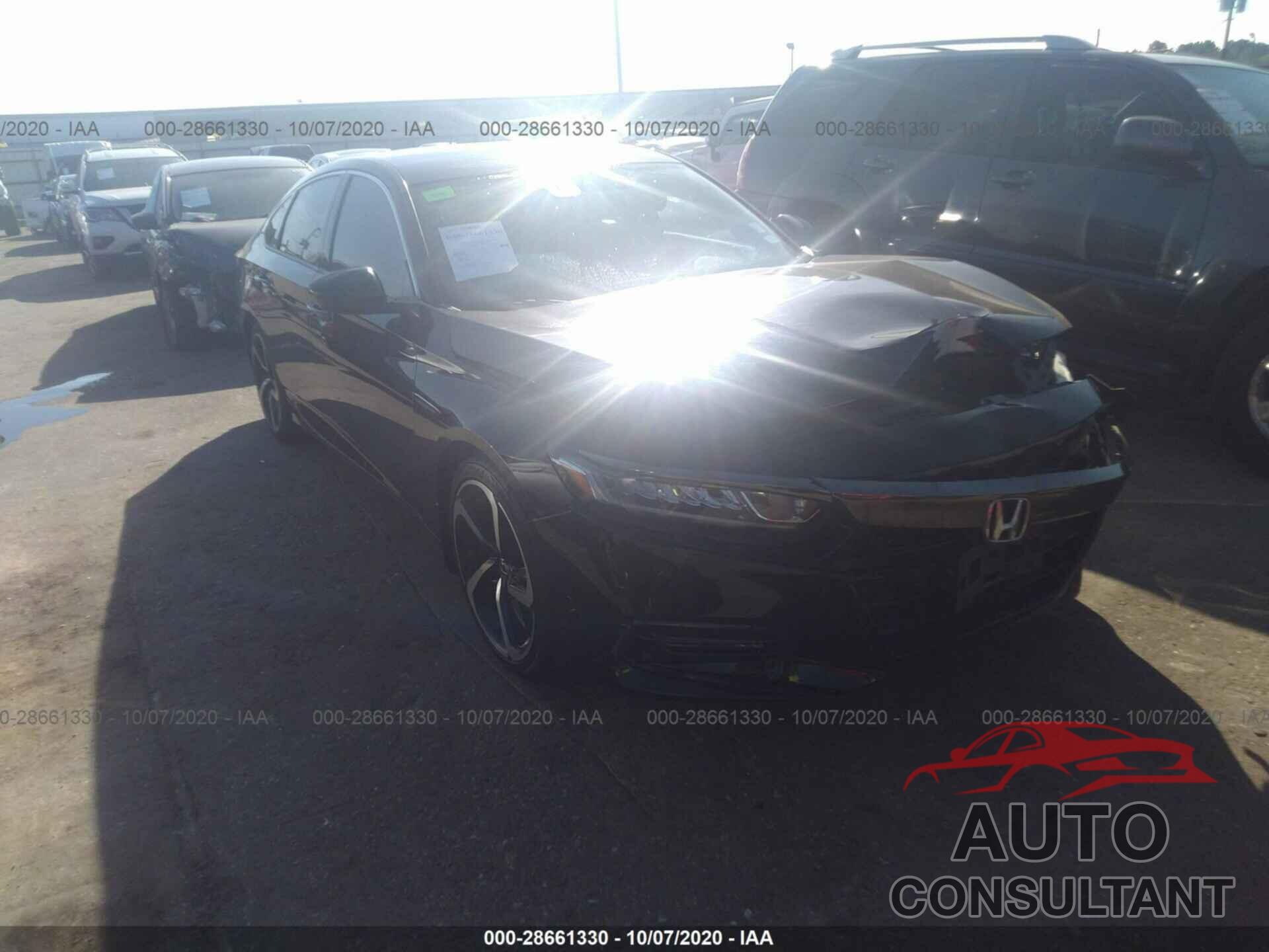 HONDA ACCORD SEDAN 2018 - 1HGCV1F39JA119958