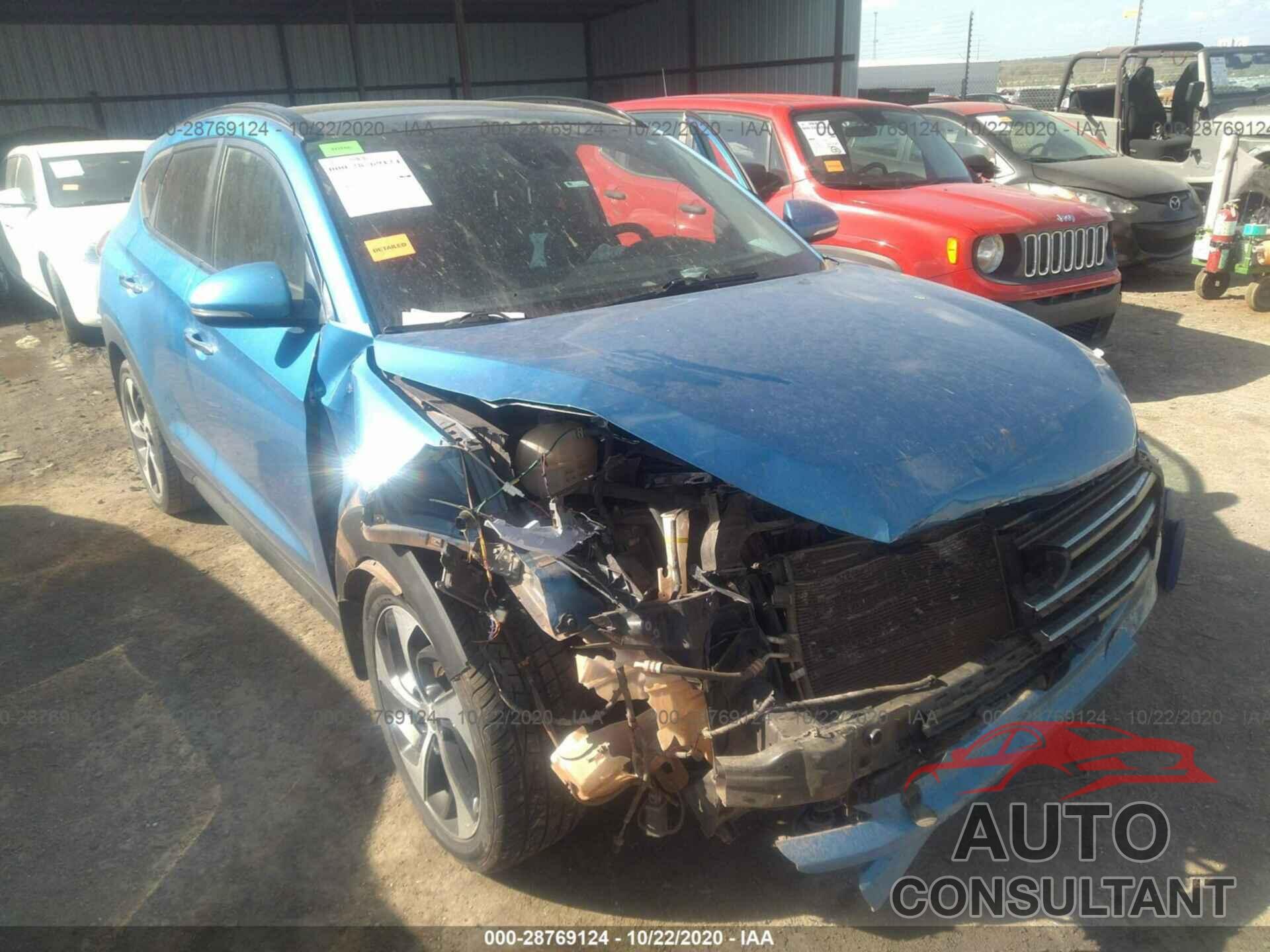 HYUNDAI TUCSON 2016 - KM8J33A20GU180964
