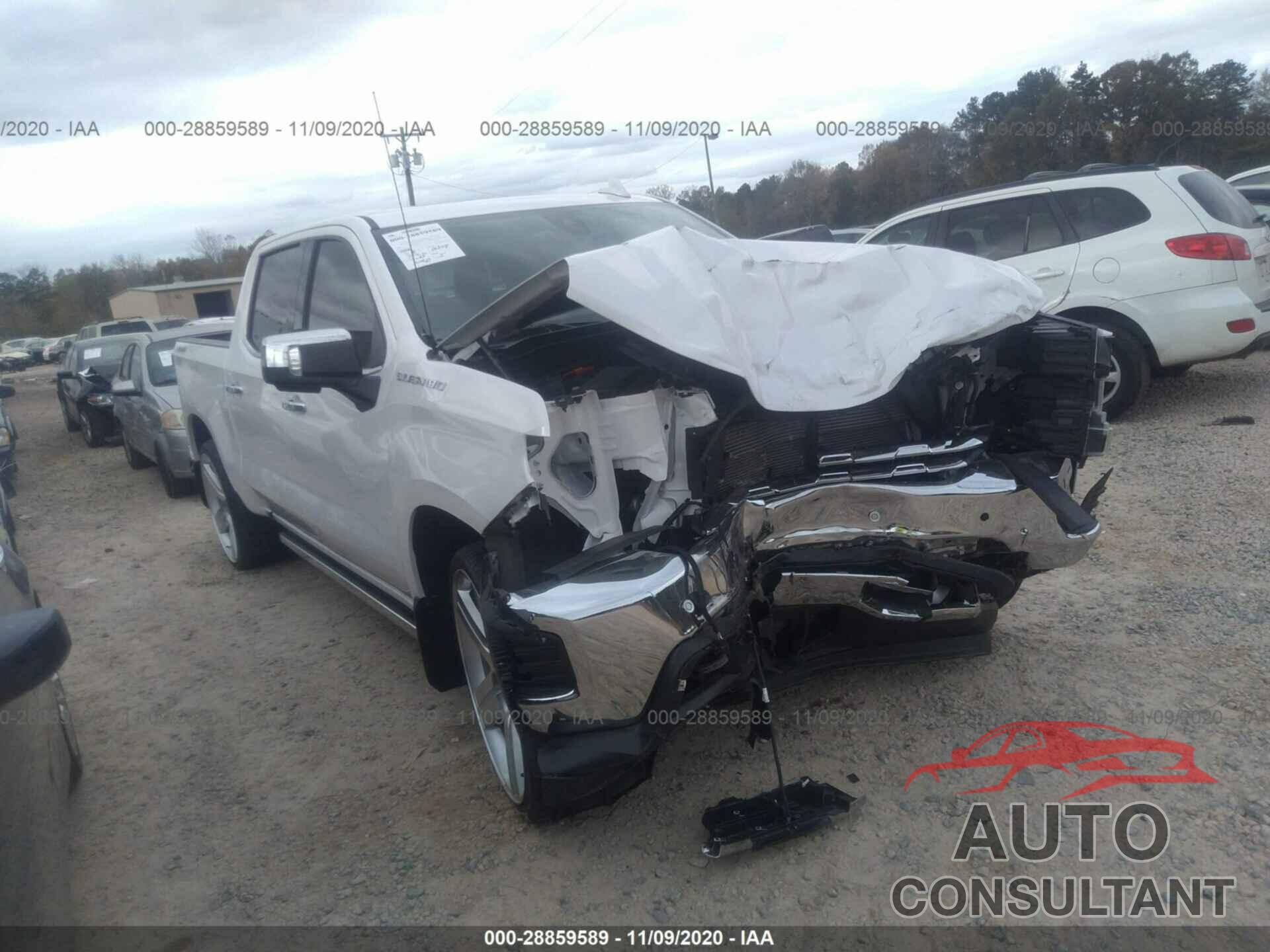 CHEVROLET SILVERADO 1500 2019 - 1GCUYGED0KZ238184