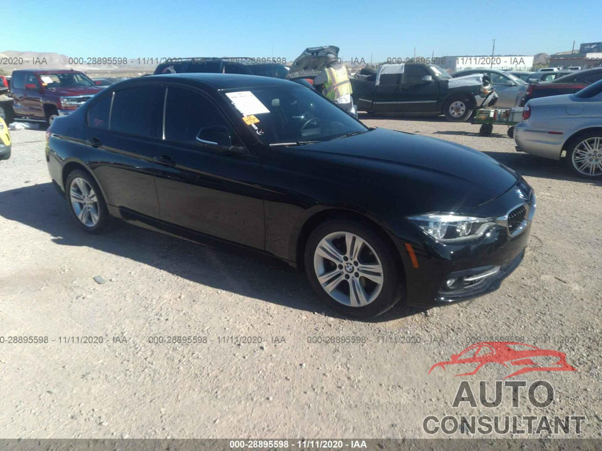 BMW 3 SERIES 2016 - WBA8E9G51GNU29460