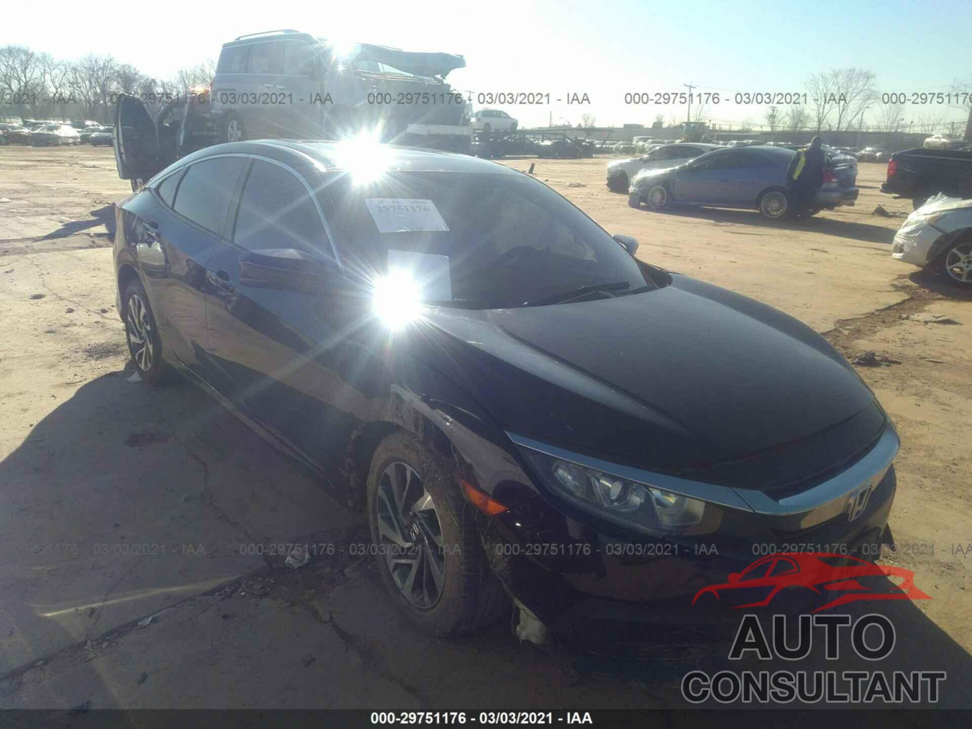 HONDA CIVIC SEDAN 2016 - 19XFC2F74GE229574