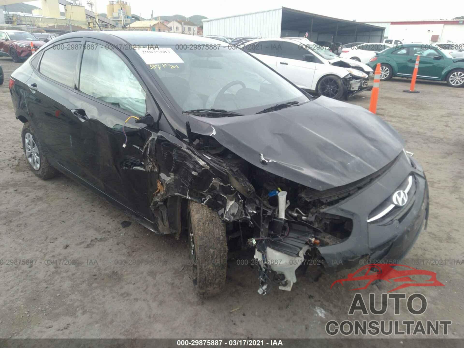 HYUNDAI ACCENT 2017 - KMHCT4AE0HU350377