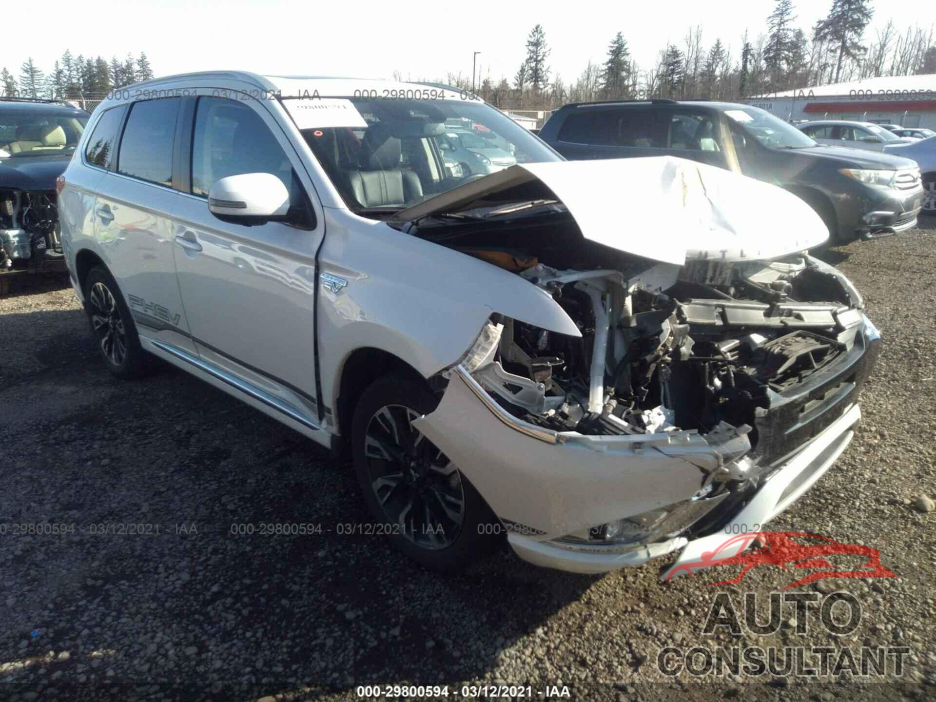 MITSUBISHI OUTLANDER PHEV 2018 - JA4J24A54JZ045790