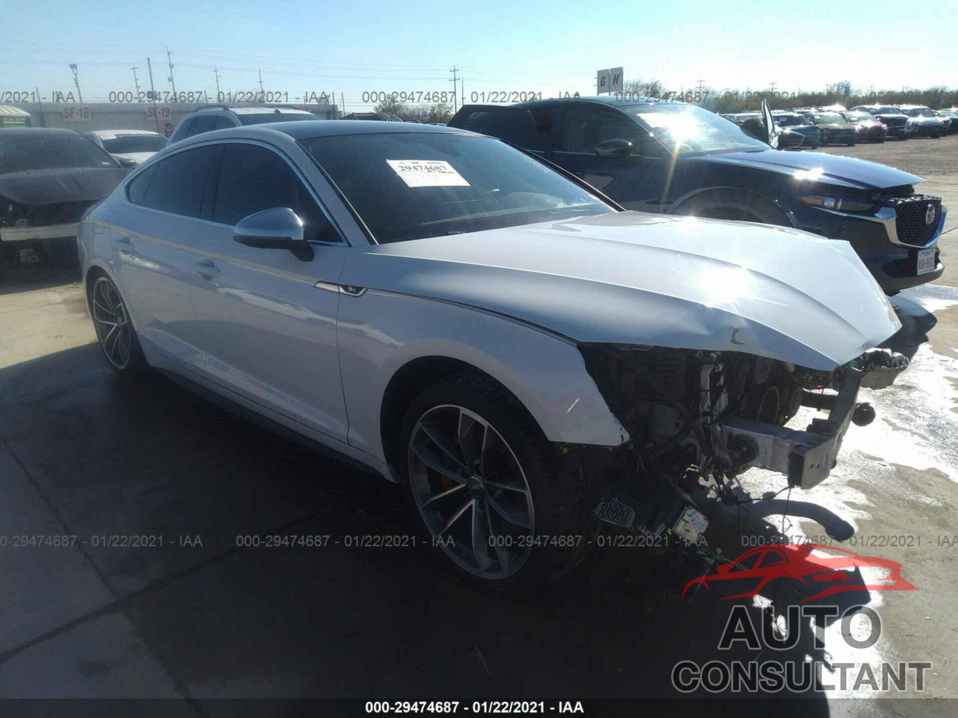 AUDI S5 SPORTBACK 2018 - WAUC4CF51JA128665