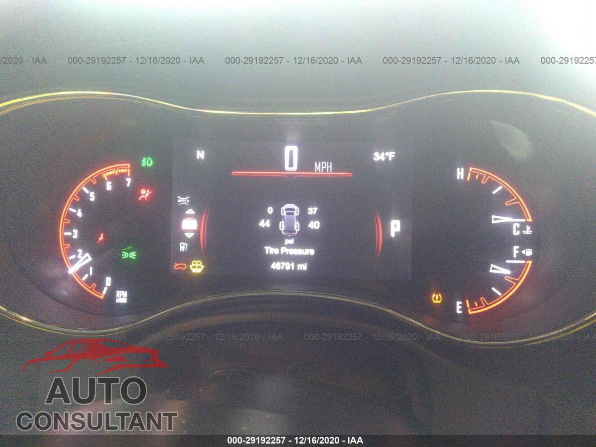 DODGE DURANGO 2017 - 1C4SDJCT0HC753255