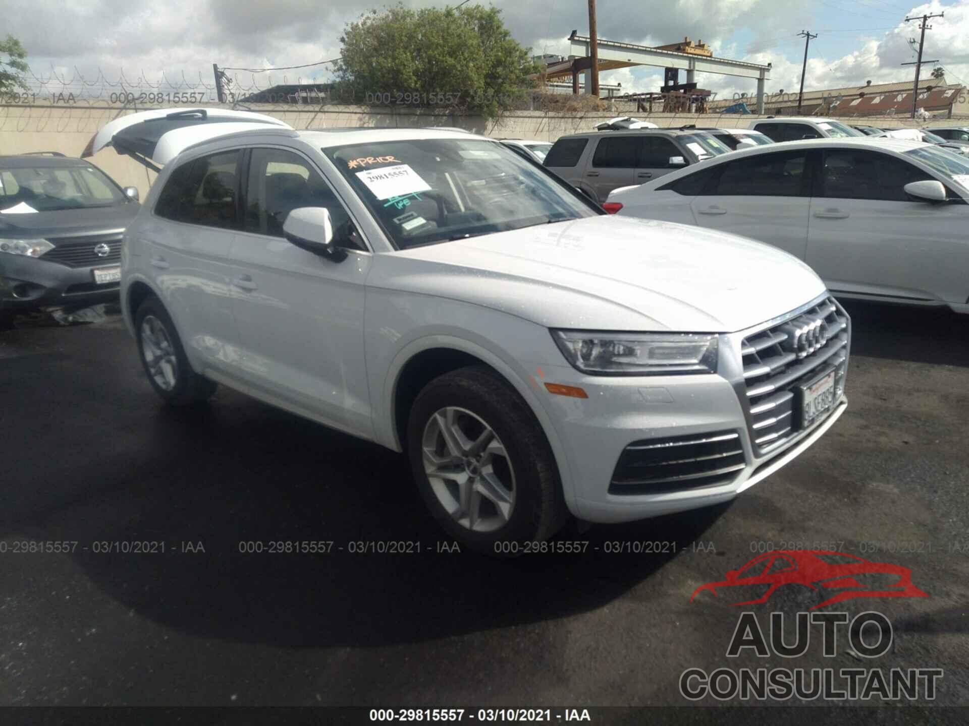 AUDI Q5 2019 - WA1ANAFYXK2139160