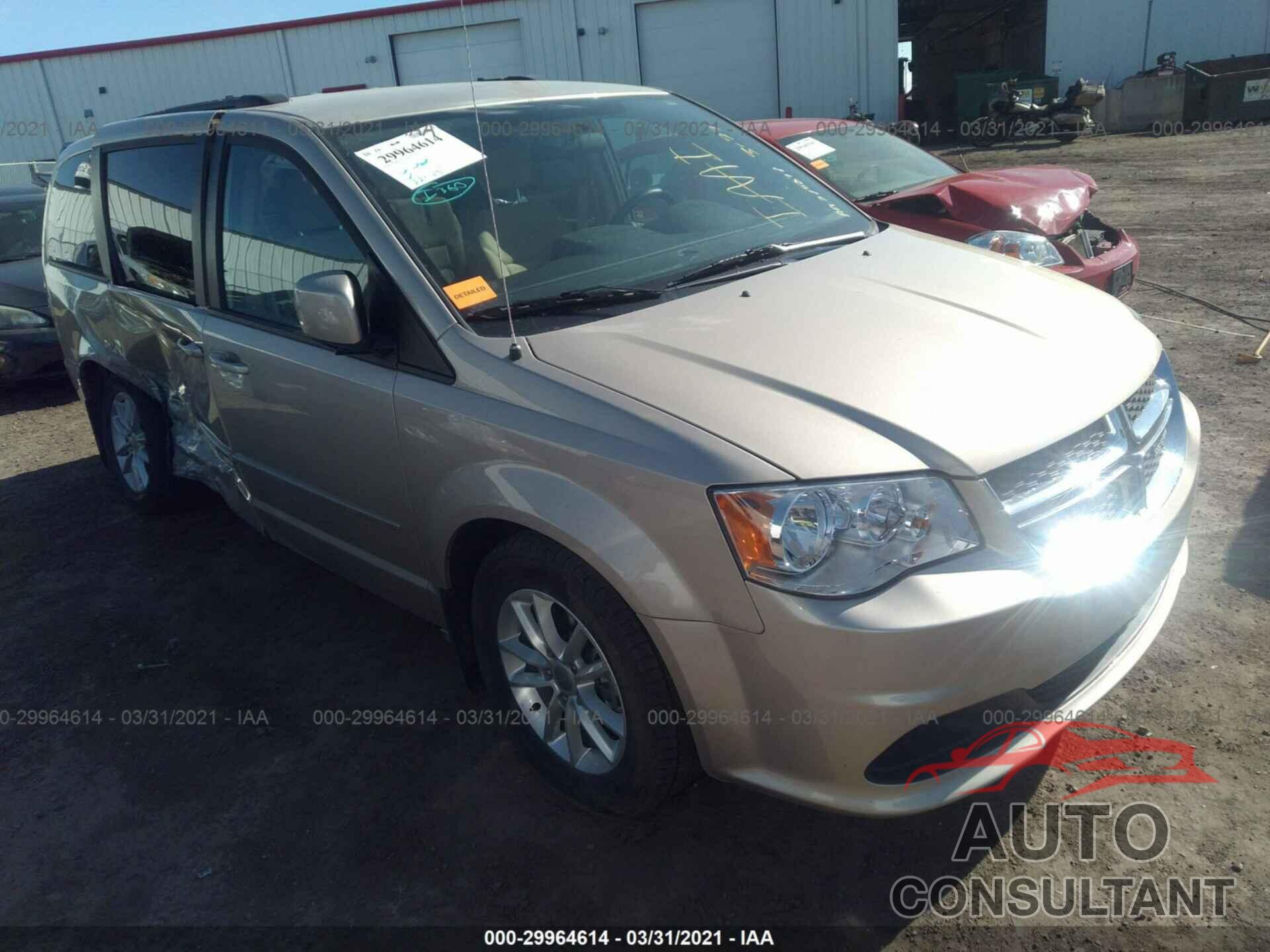 DODGE GRAND CARAVAN 2016 - 2C4RDGCG3GR215871