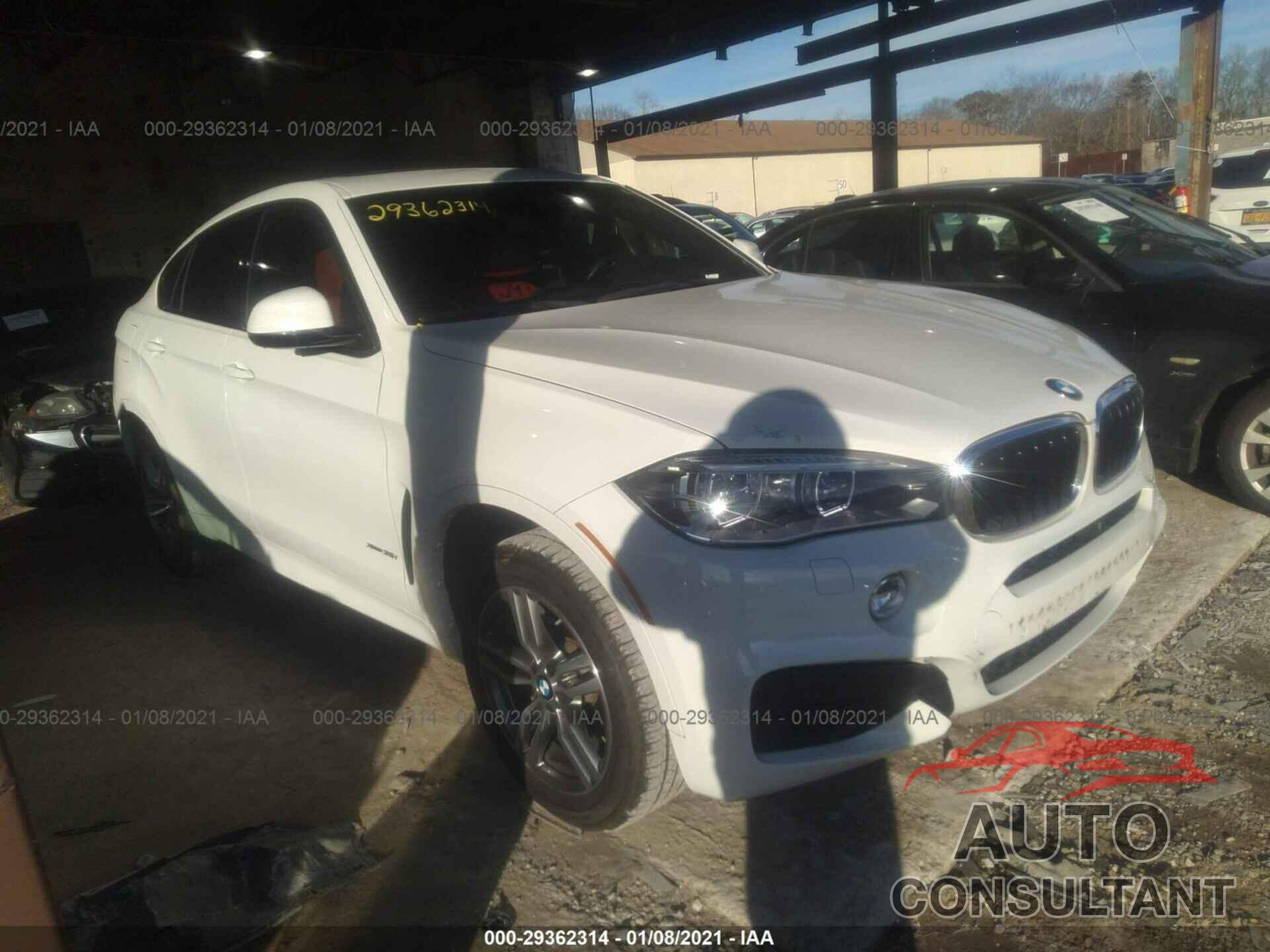 BMW X6 2016 - 5UXKU2C55G0N78653