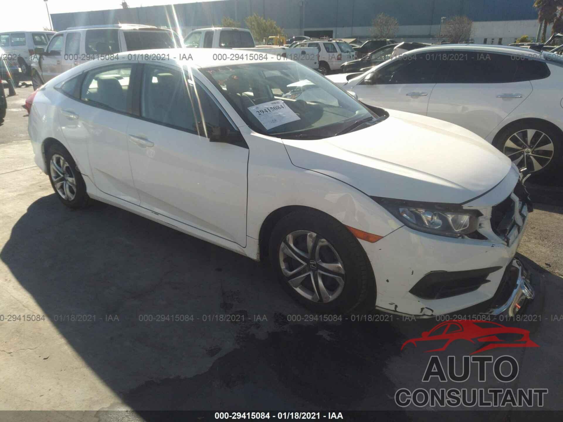 HONDA CIVIC SEDAN 2017 - 19XFC2F50HE233508