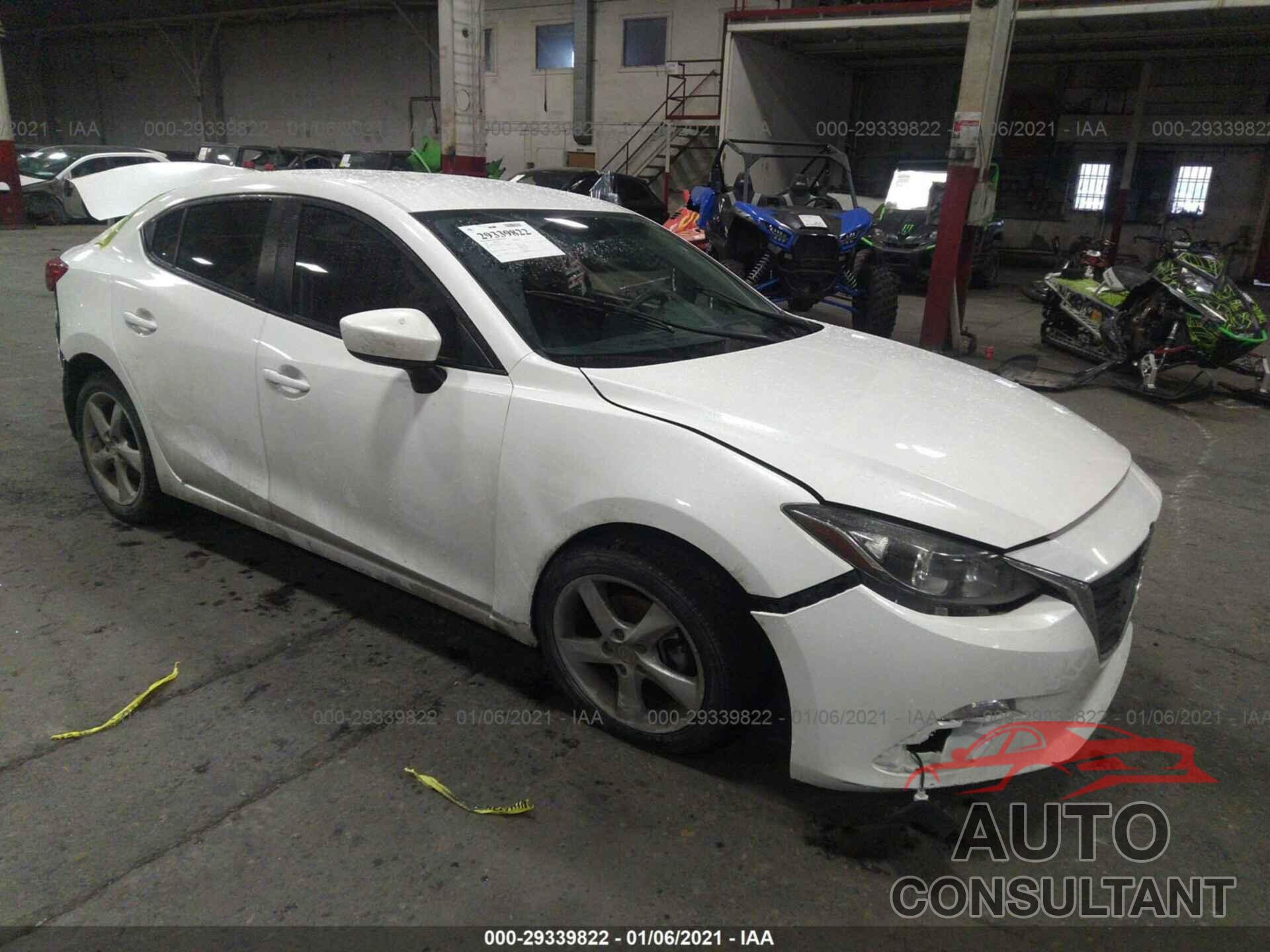 MAZDA MAZDA3 2016 - JM1BM1T70G1301531