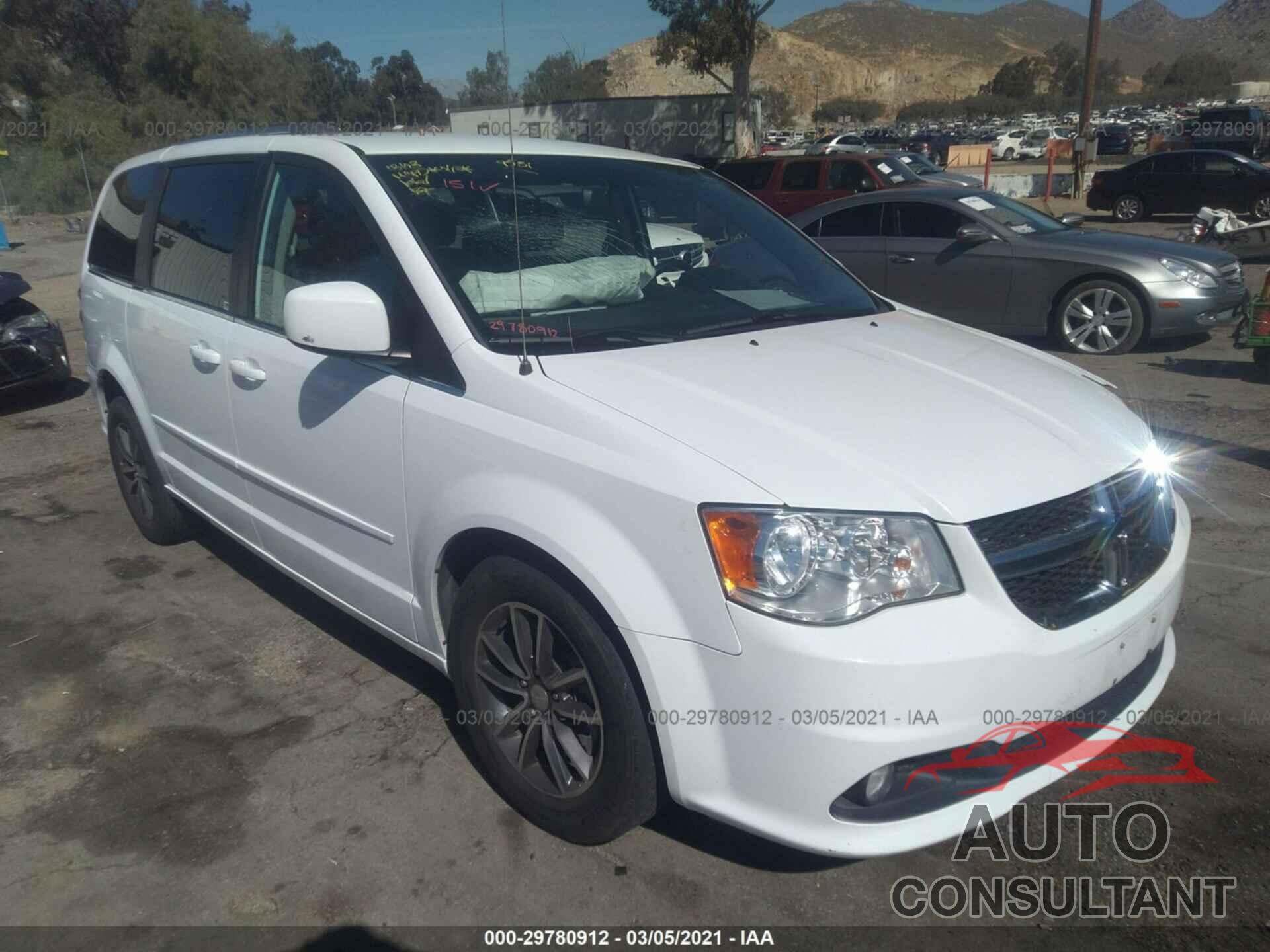 DODGE GRAND CARAVAN 2017 - 2C4RDGCGXHR719531