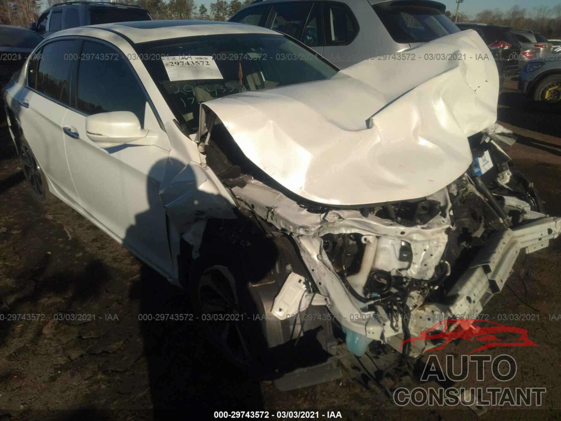 HONDA ACCORD SEDAN 2017 - 1HGCR2F86HA067334