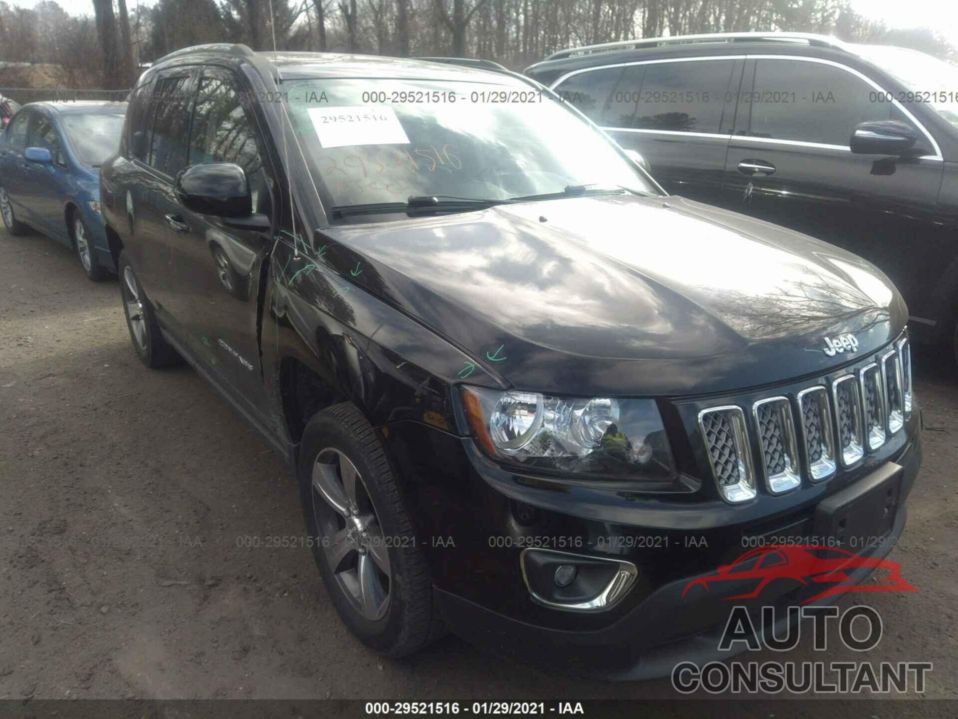 JEEP COMPASS 2016 - 1C4NJDEB4GD596091
