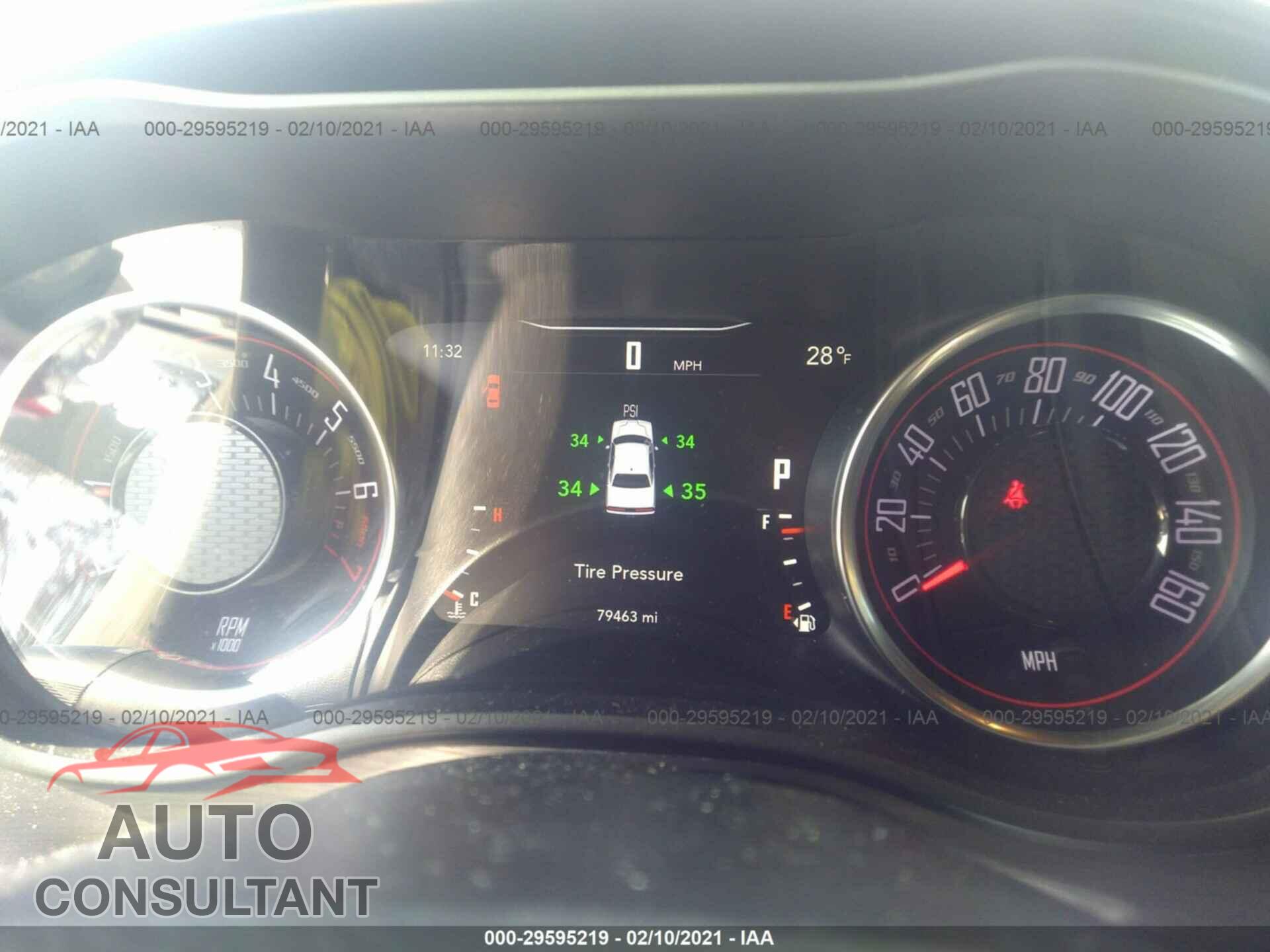 DODGE CHALLENGER 2016 - 2C3CDZAG8GH336779