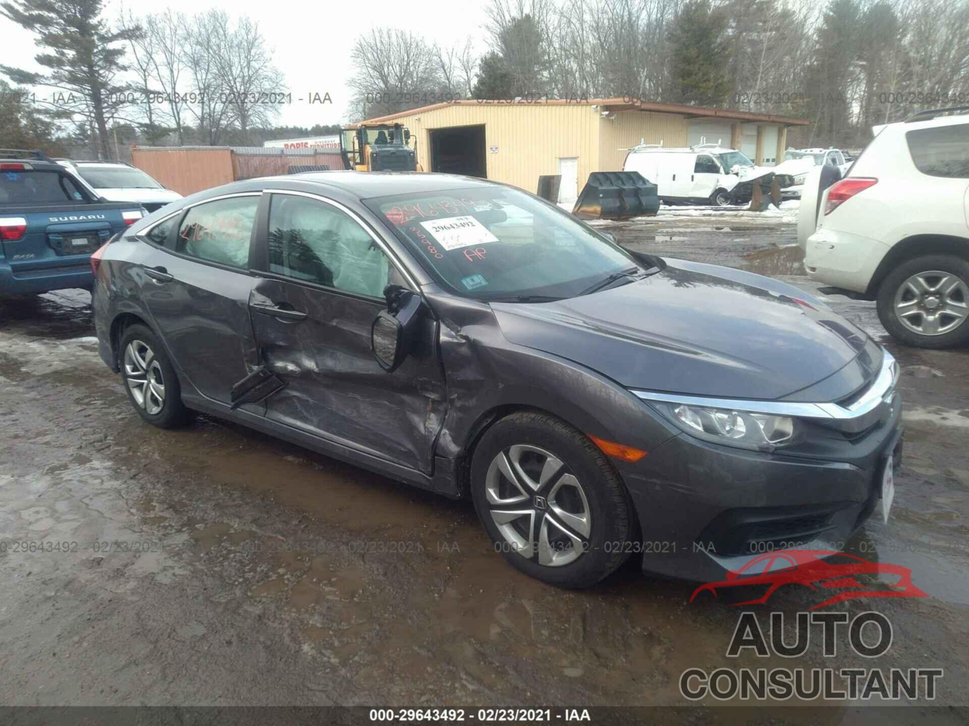 HONDA CIVIC SEDAN 2018 - 19XFC2F51JE202807