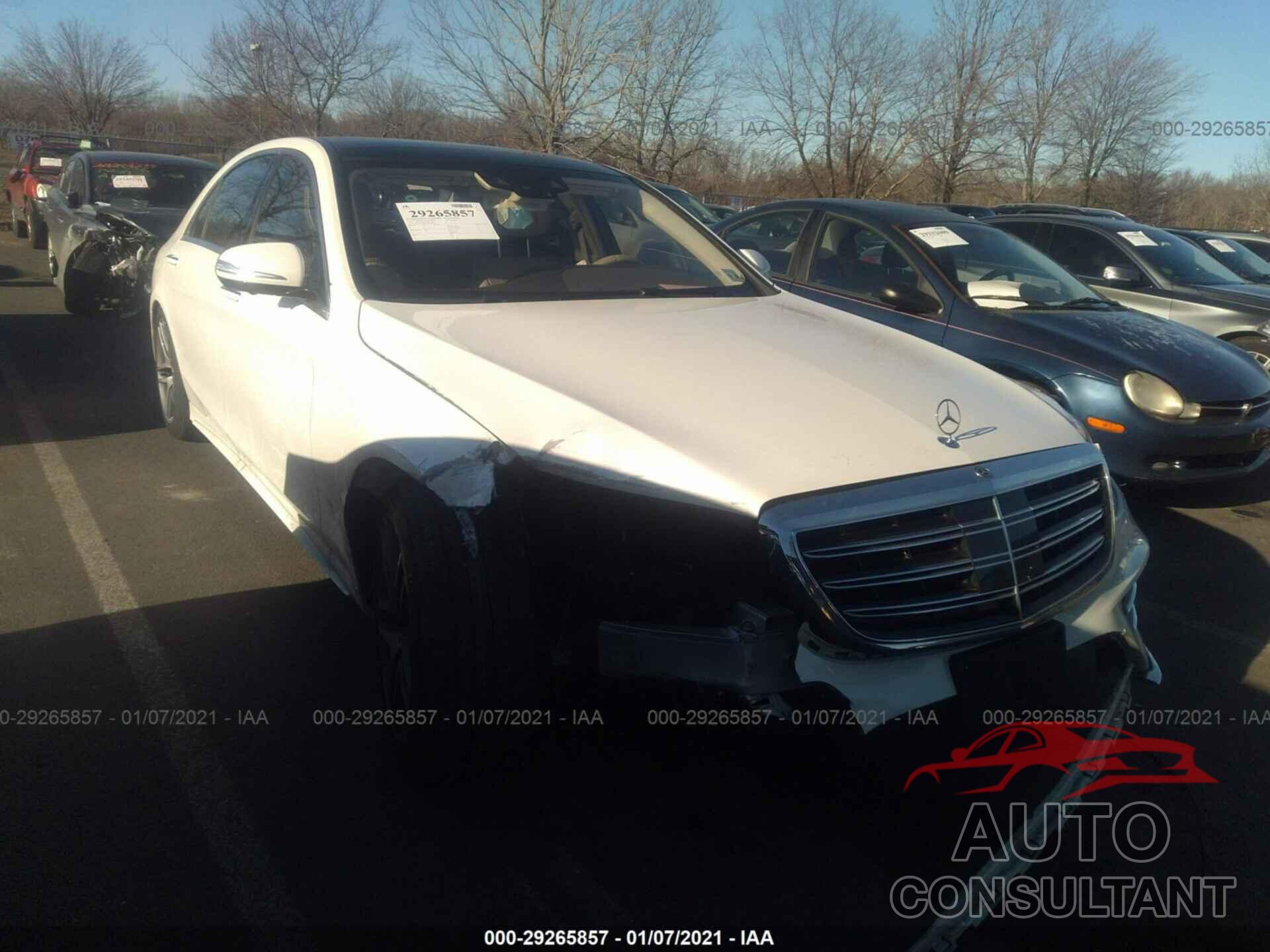 MERCEDES-BENZ S-CLASS 2019 - WDDUG6EBXKA418028