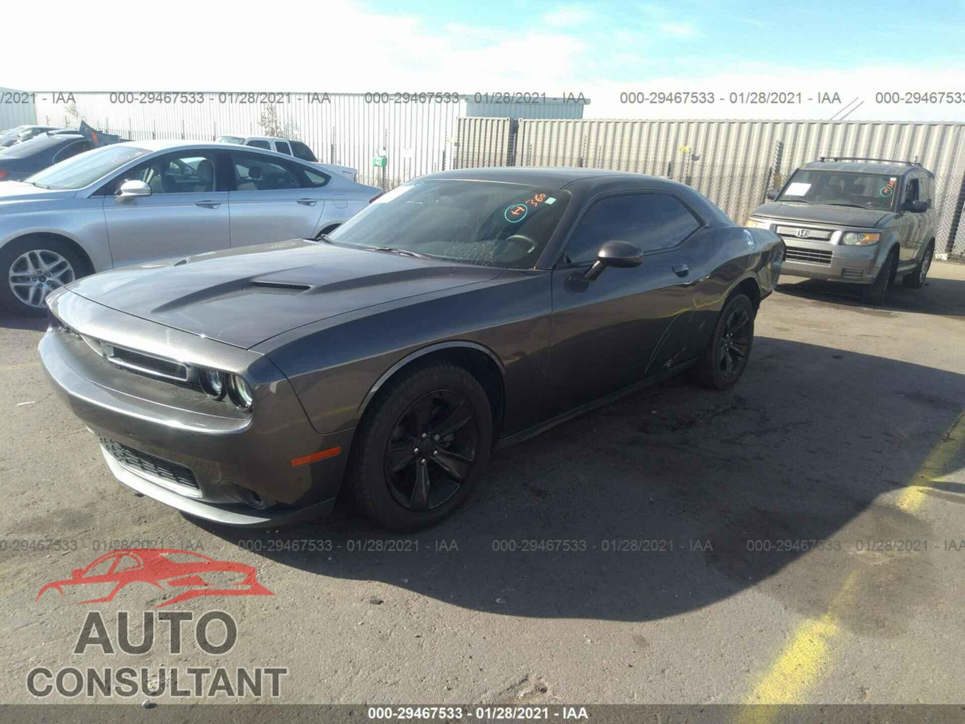 DODGE CHALLENGER 2016 - 2C3CDZAG6GH137827