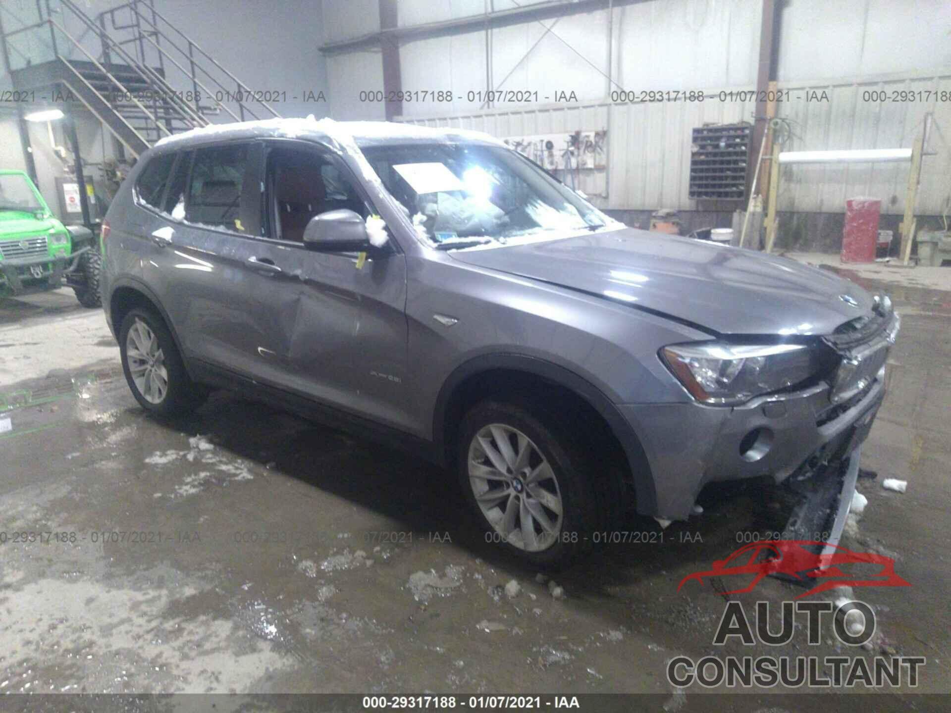 BMW X3 2017 - 5UXWX9C50H0T11536