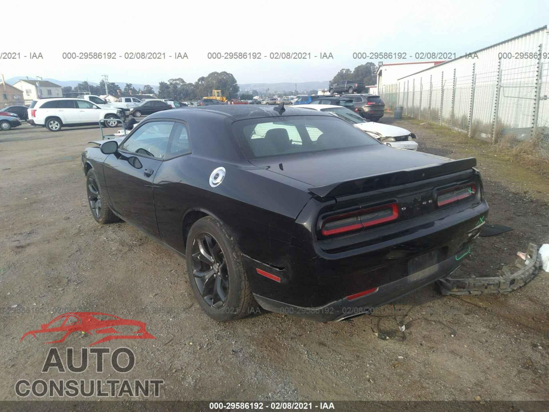 DODGE CHALLENGER 2016 - 2C3CDZAGXGH108038