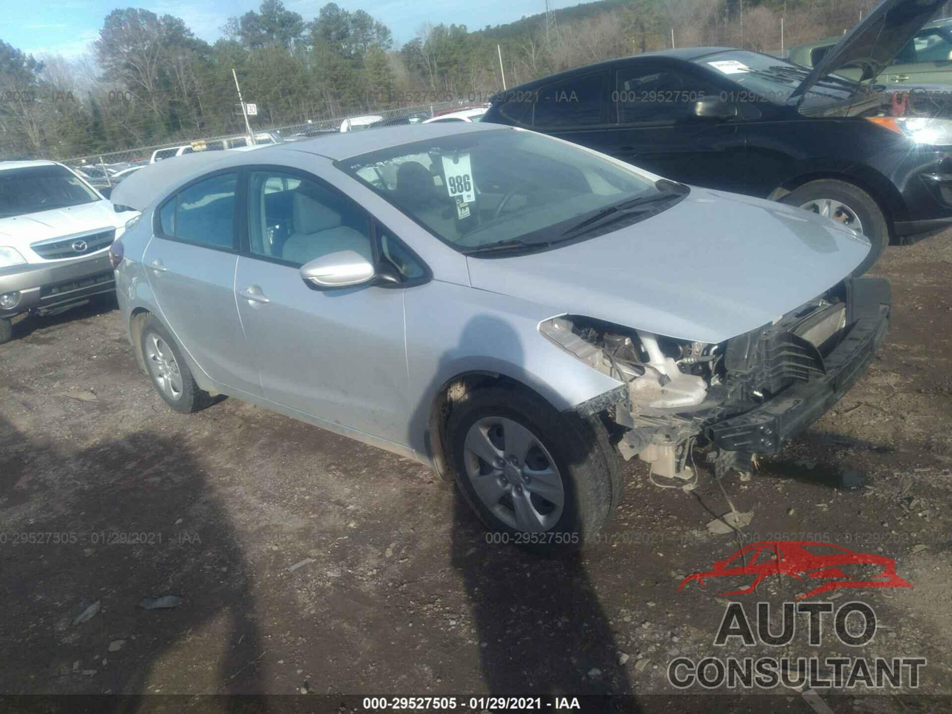 KIA FORTE 2017 - 3KPFK4A7XHE071488