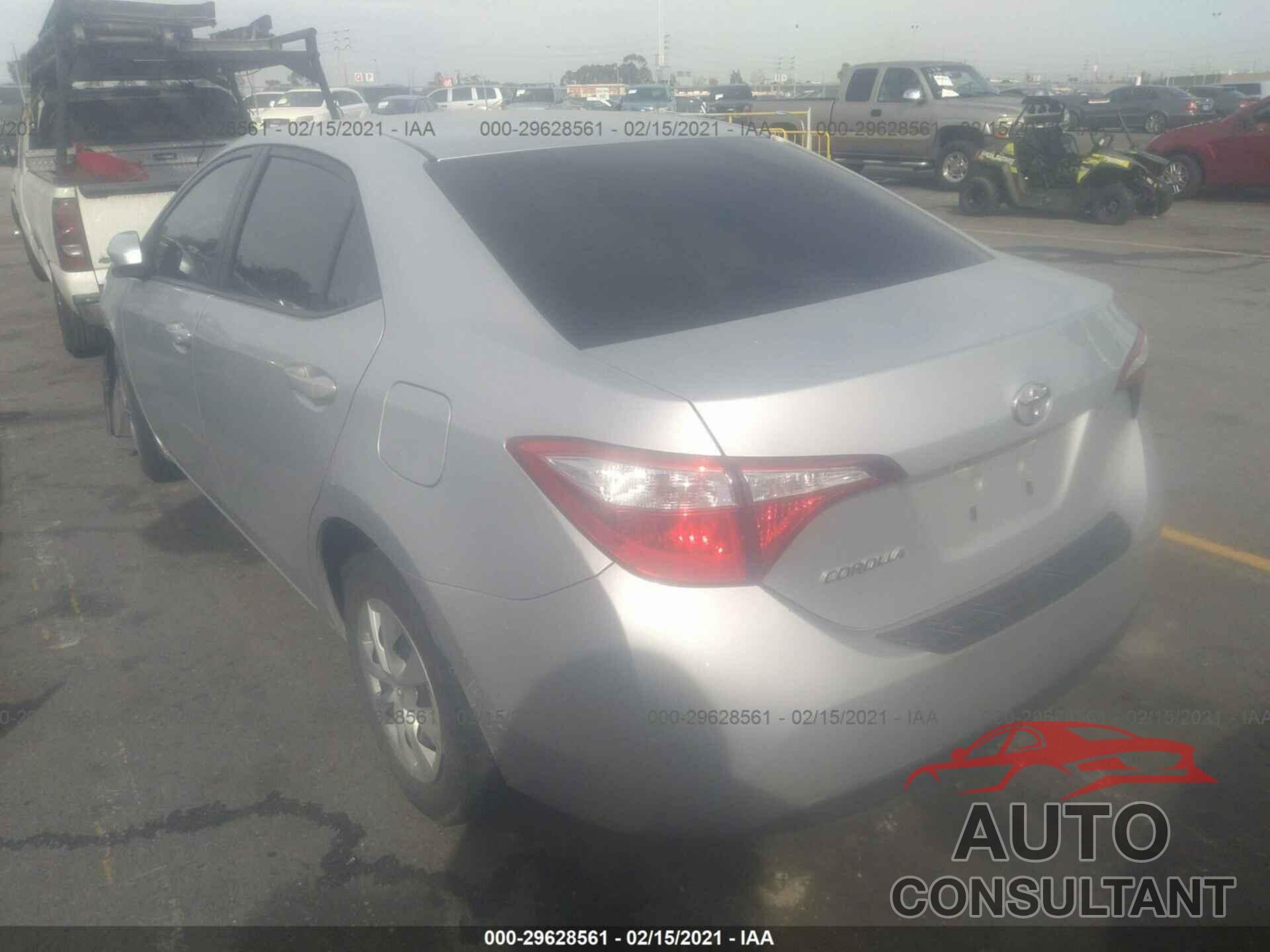 TOYOTA COROLLA 2016 - 5YFBURHEXGP451082