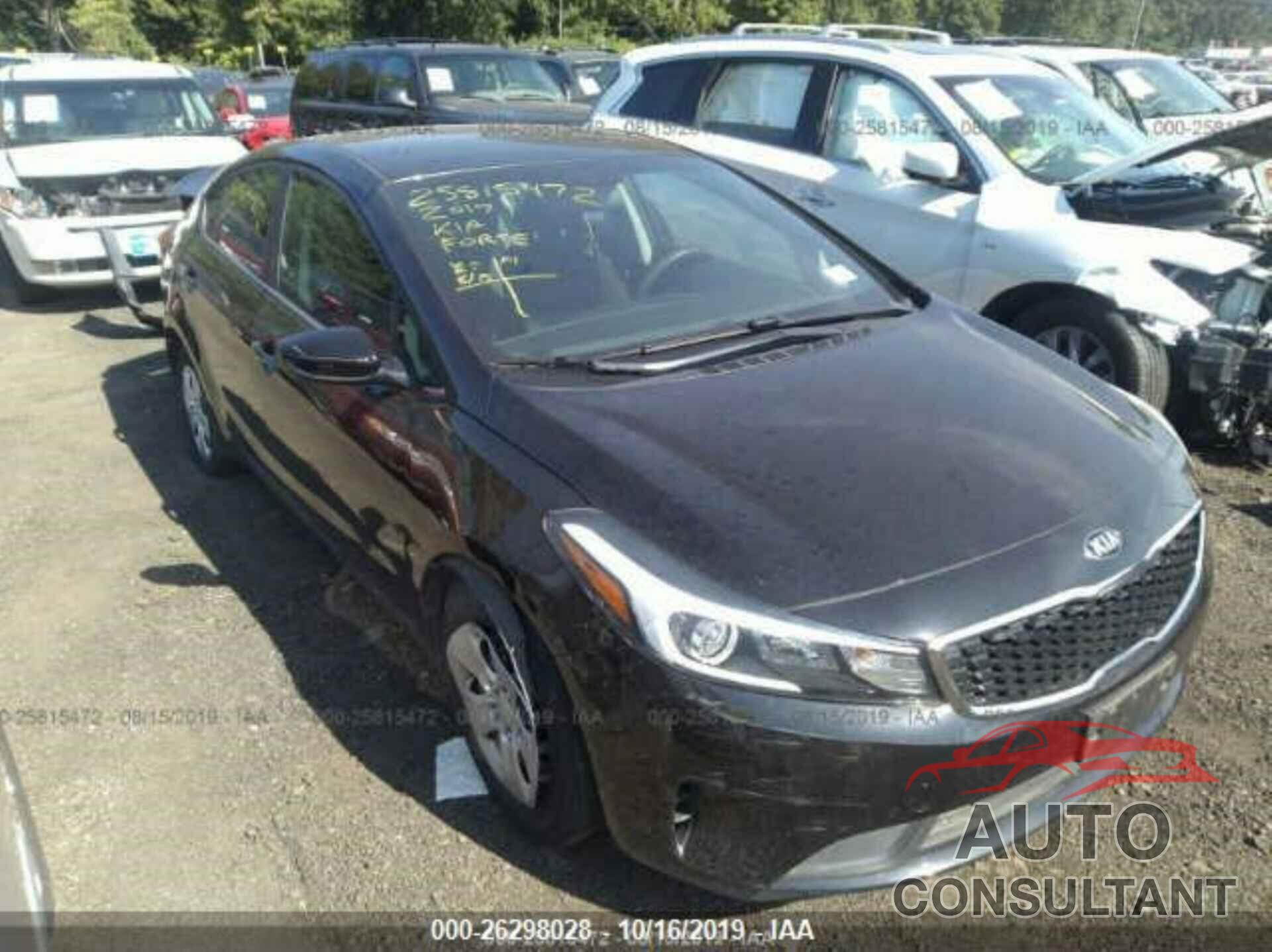 KIA FORTE 2017 - 3KPFK4A74HE078257