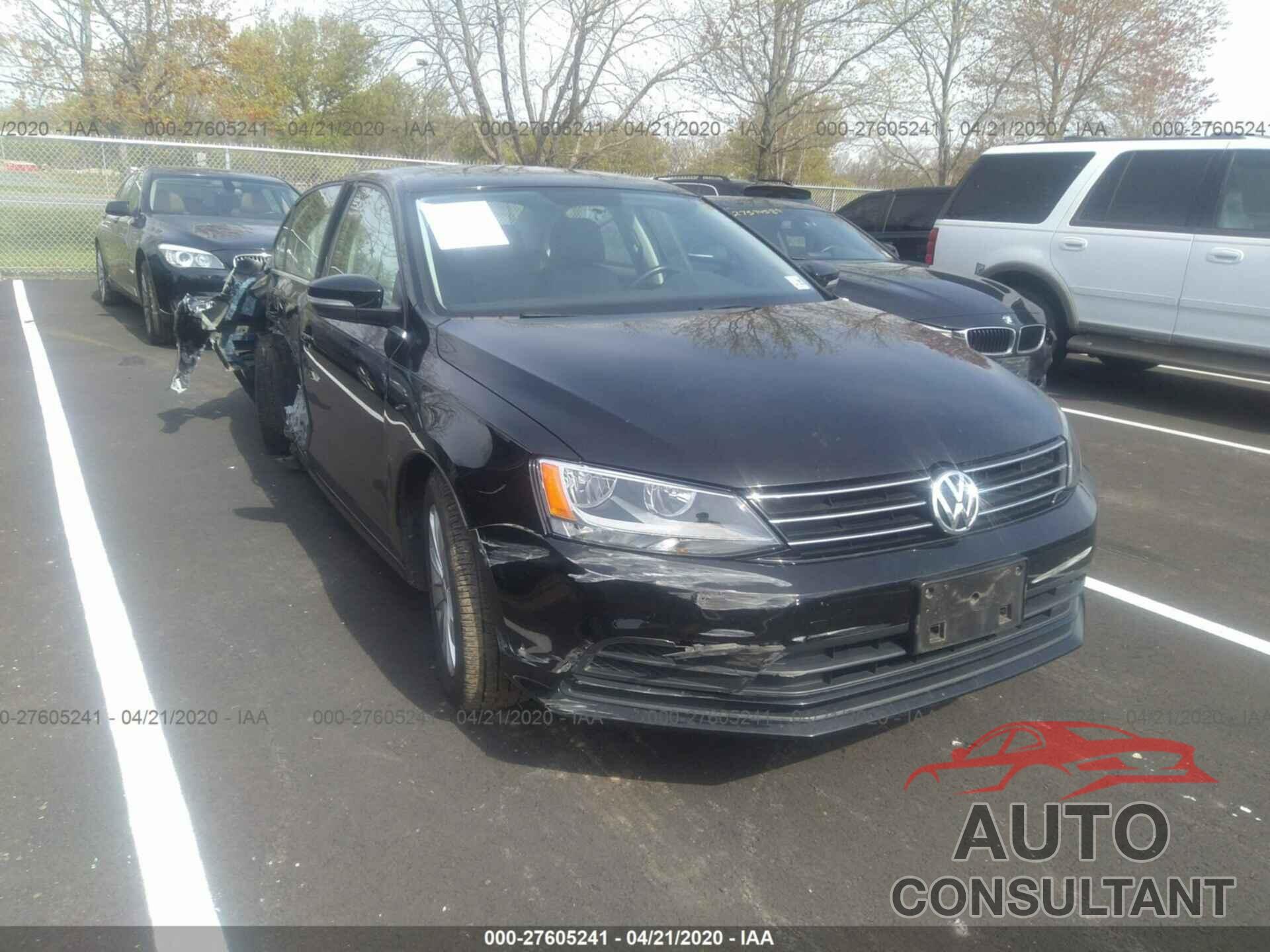 VOLKSWAGEN JETTA SEDAN 2016 - 3VWD67AJ8GM330473