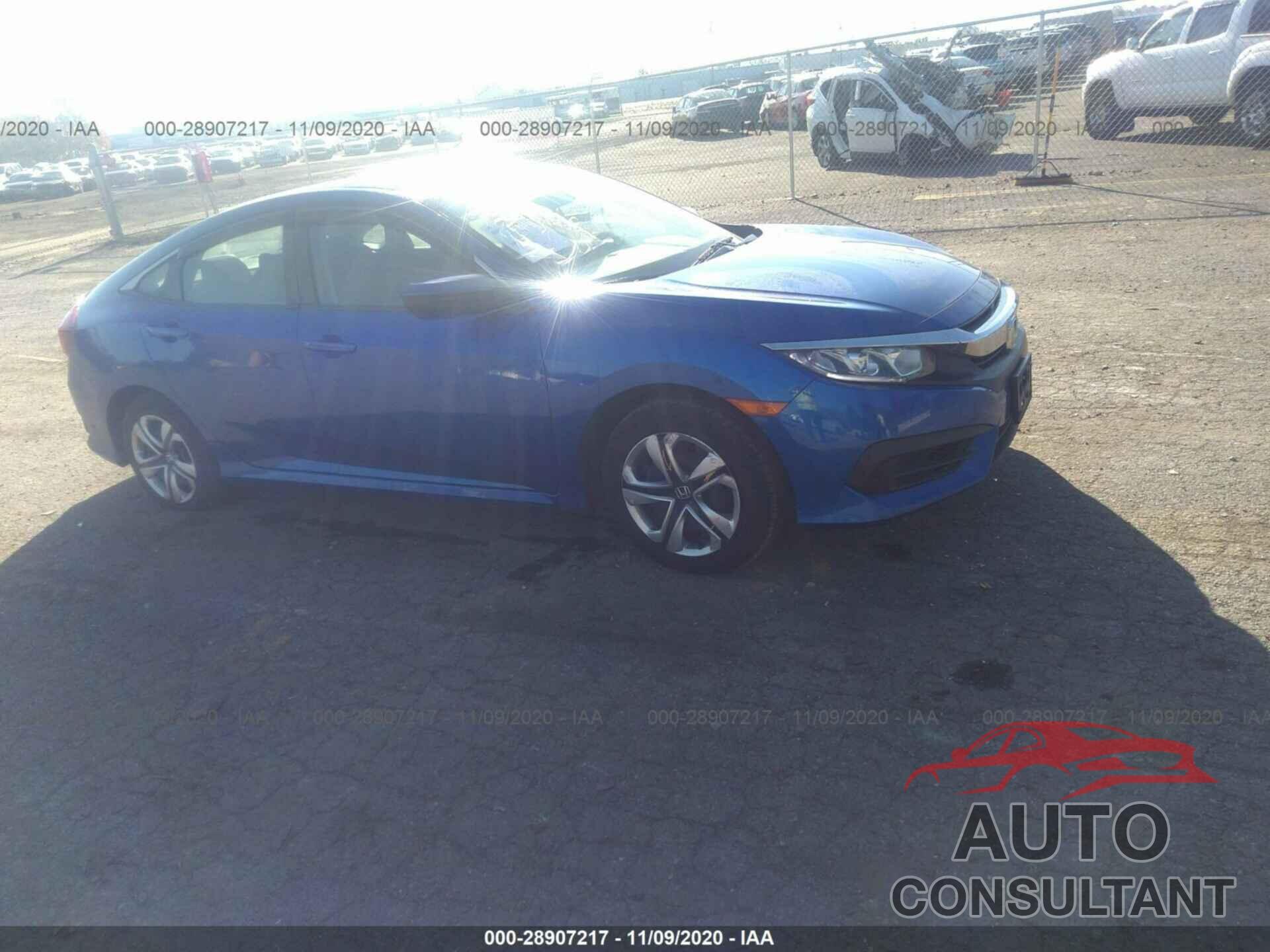 HONDA CIVIC SEDAN 2016 - 19XFC2F50GE237153