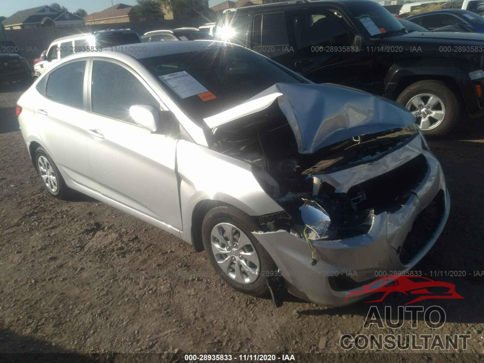 HYUNDAI ACCENT 2016 - KMHCT4AE0GU949262