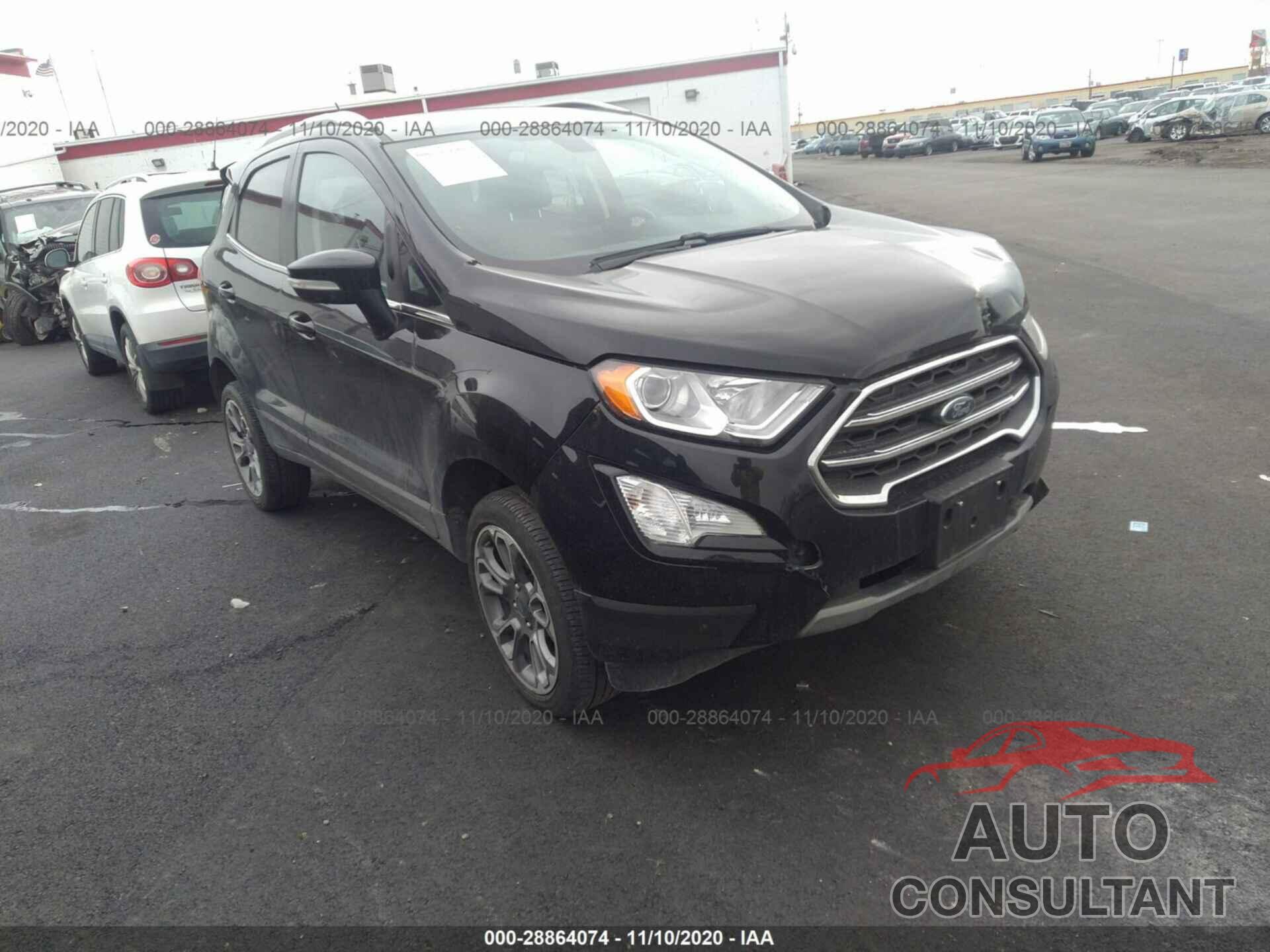 FORD ECOSPORT 2019 - MAJ6S3KL7KC250565