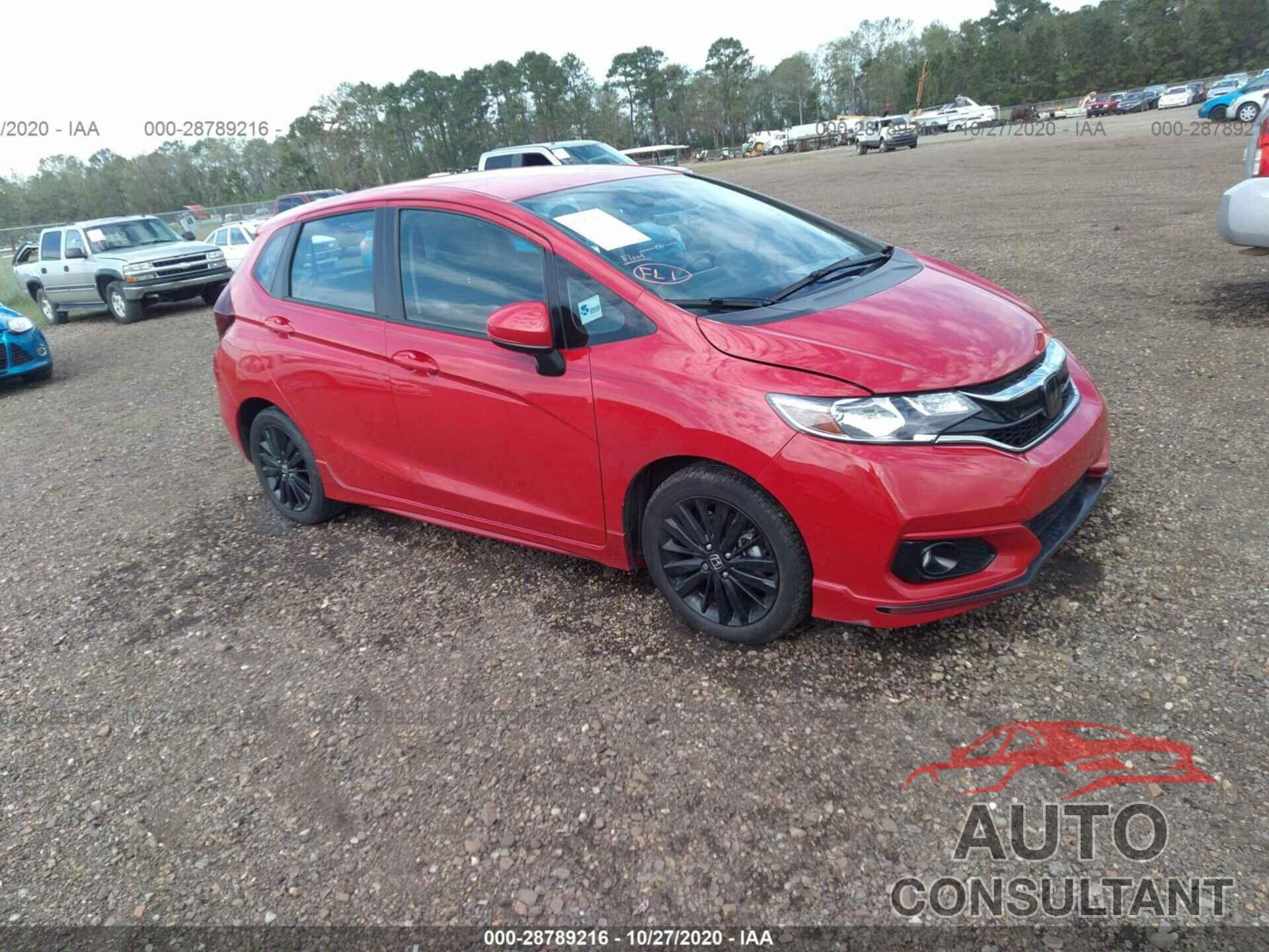 HONDA FIT 2018 - 3HGGK5H70JM713682