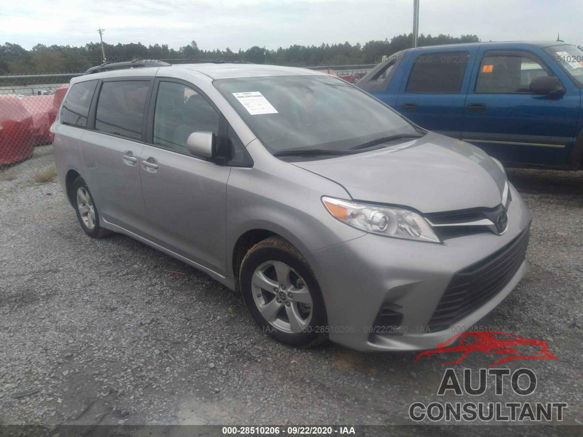 TOYOTA SIENNA 2020 - 5TDKZ3DC8LS070321