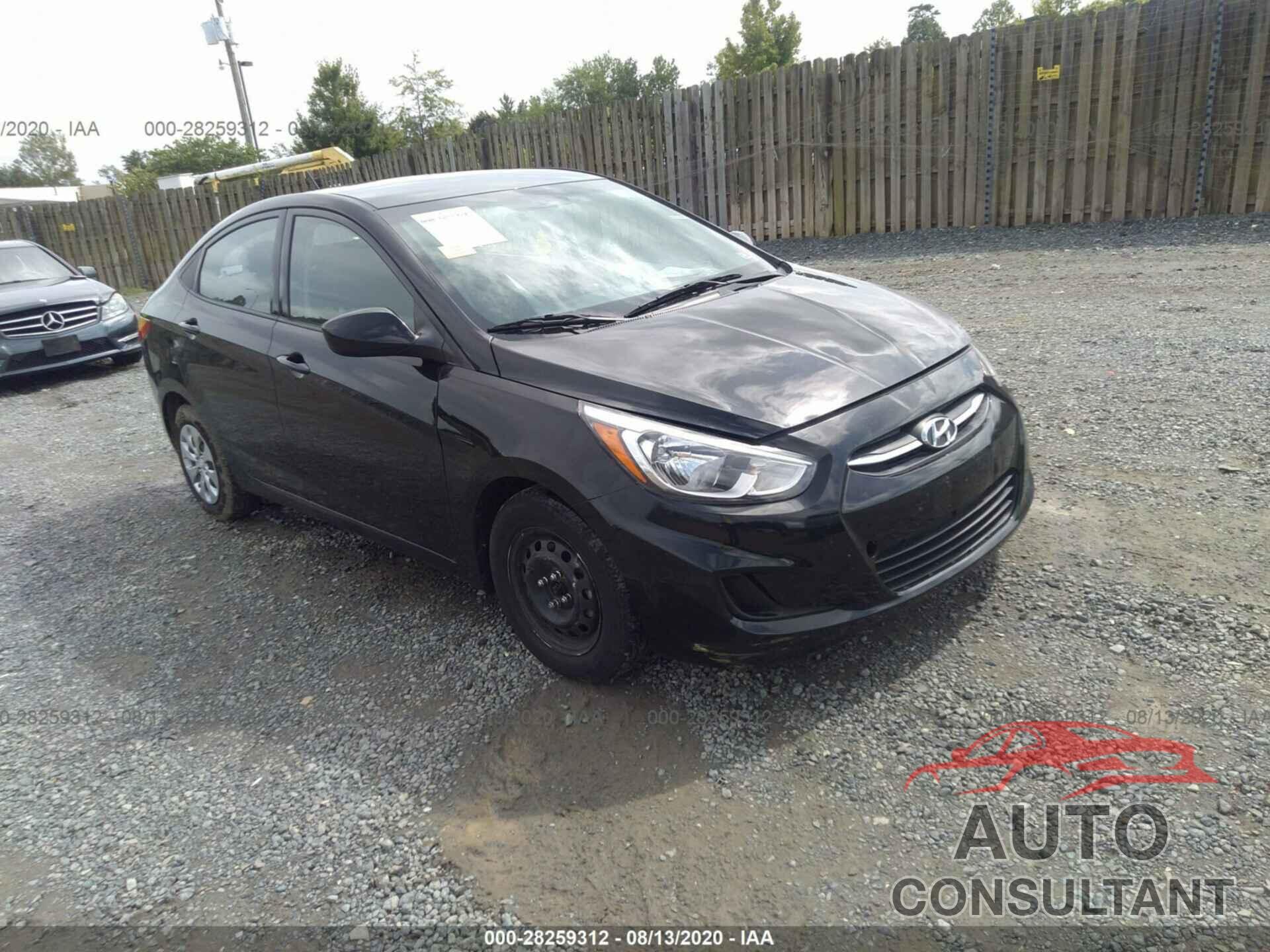 HYUNDAI ACCENT 2017 - KMHCT4AE0HU374677