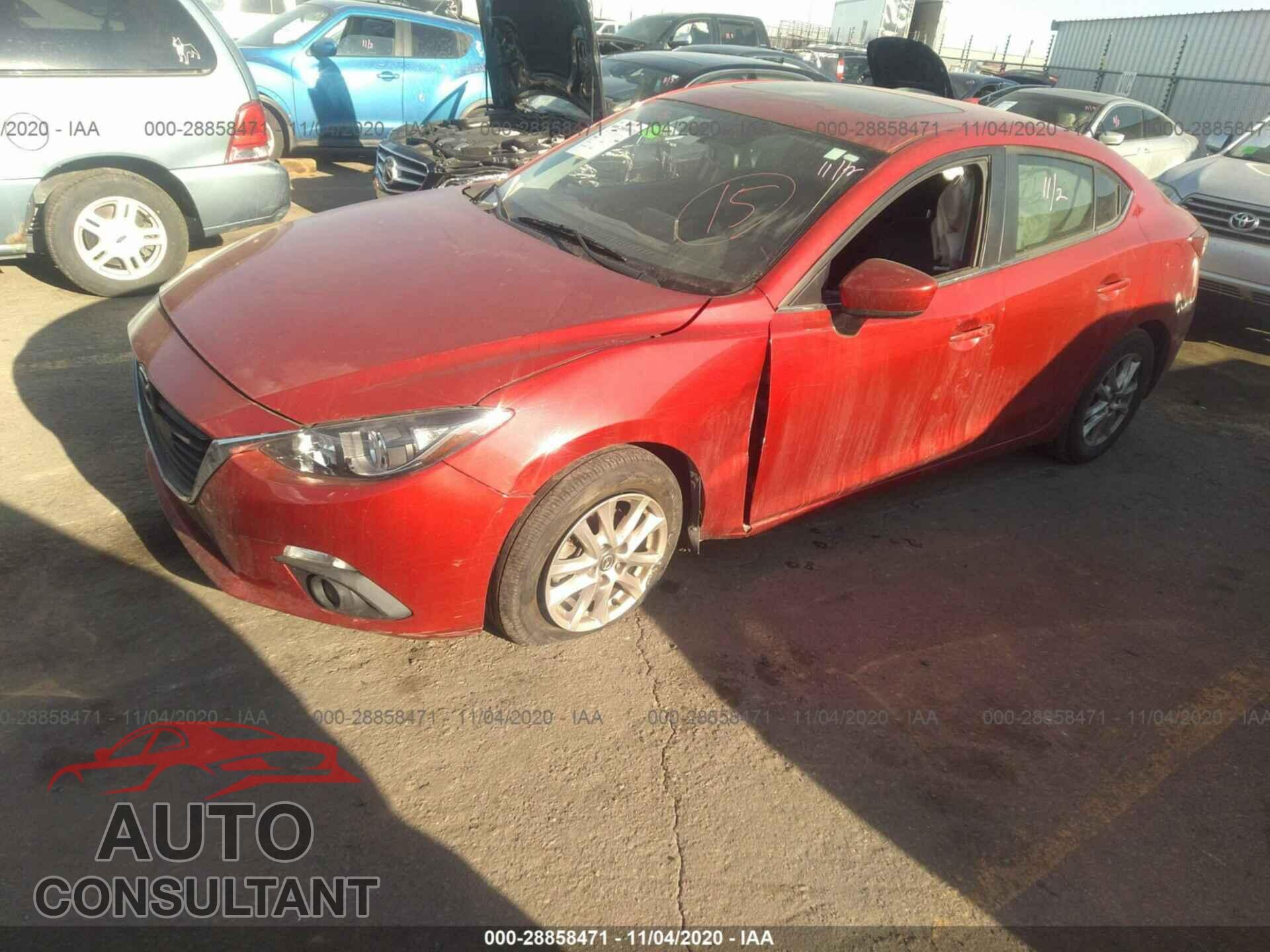 MAZDA MAZDA3 2016 - 3MZBM1X78GM252461