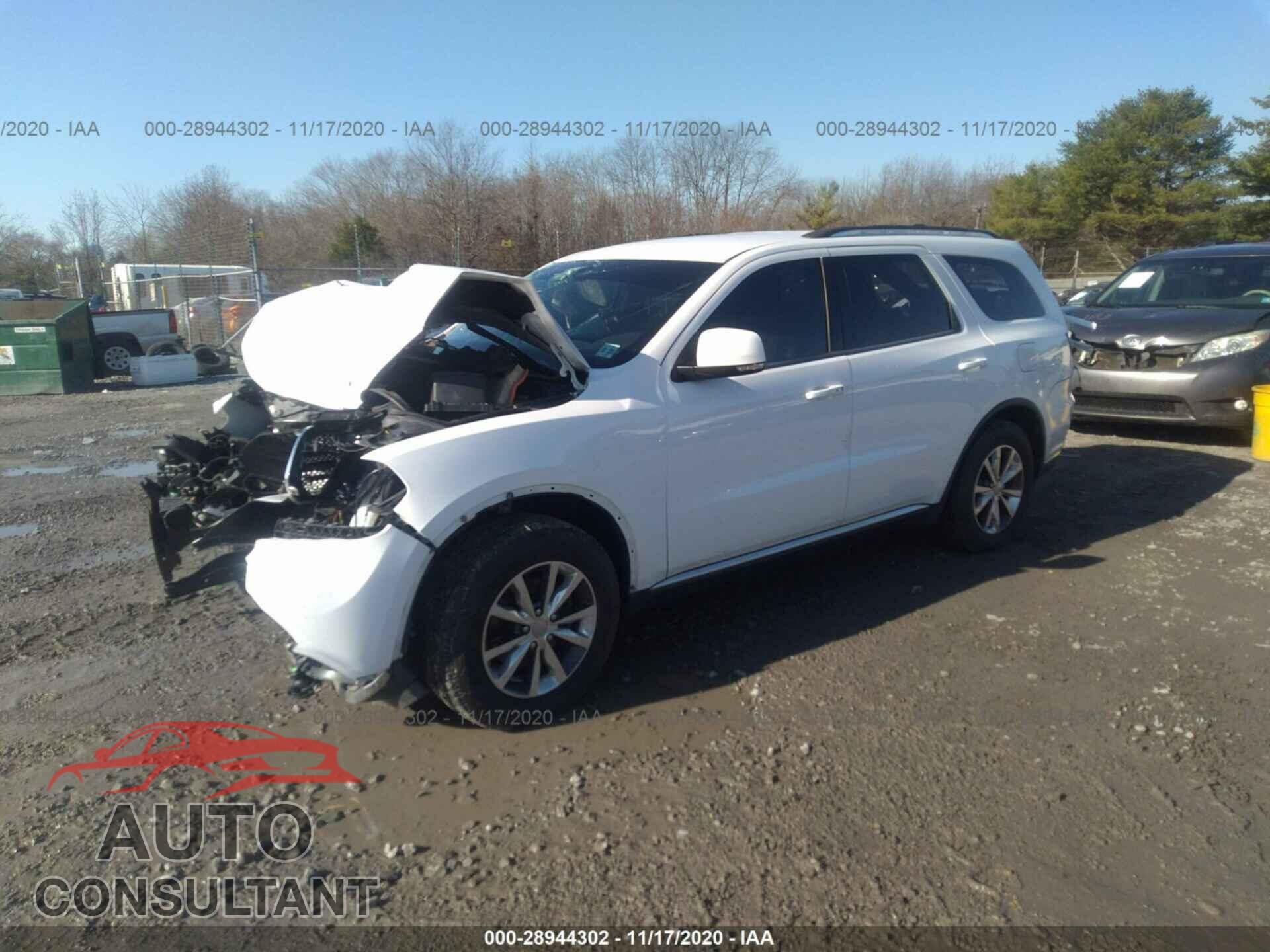 DODGE DURANGO 2016 - 1C4RDJDG7GC374848