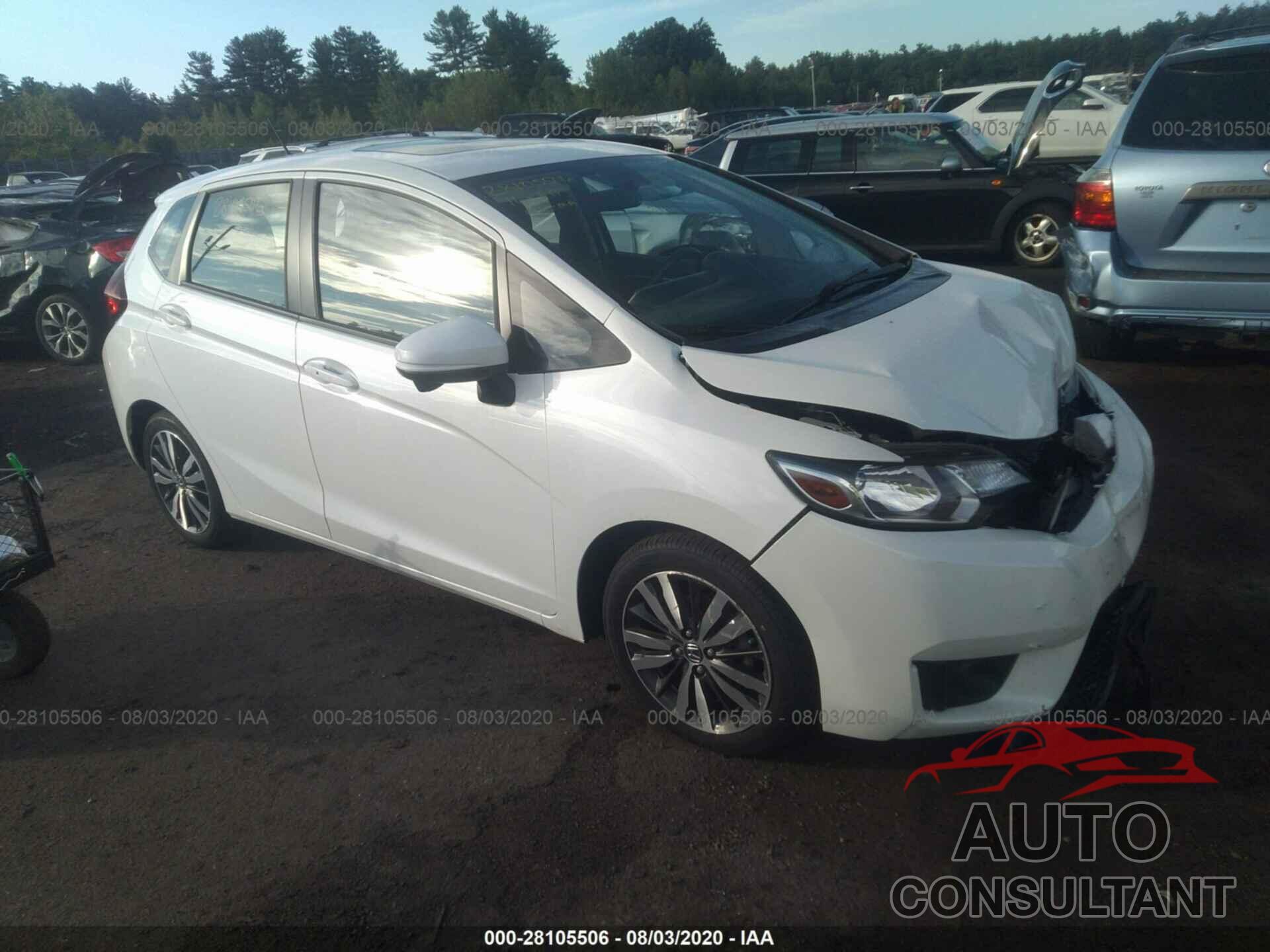 HONDA FIT 2016 - JHMGK5H71GX009474