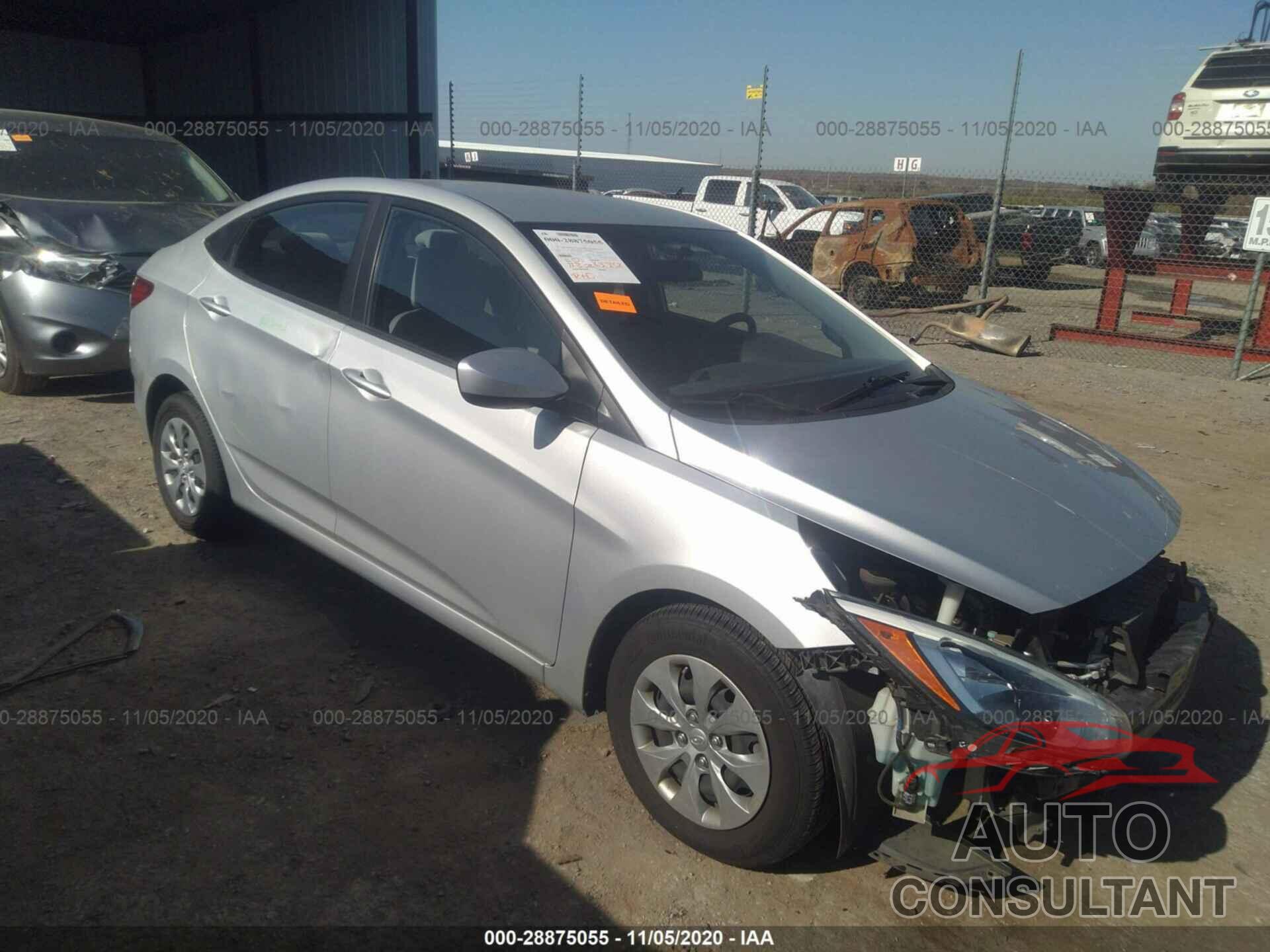 HYUNDAI ACCENT 2017 - KMHCT4AE8HU171701